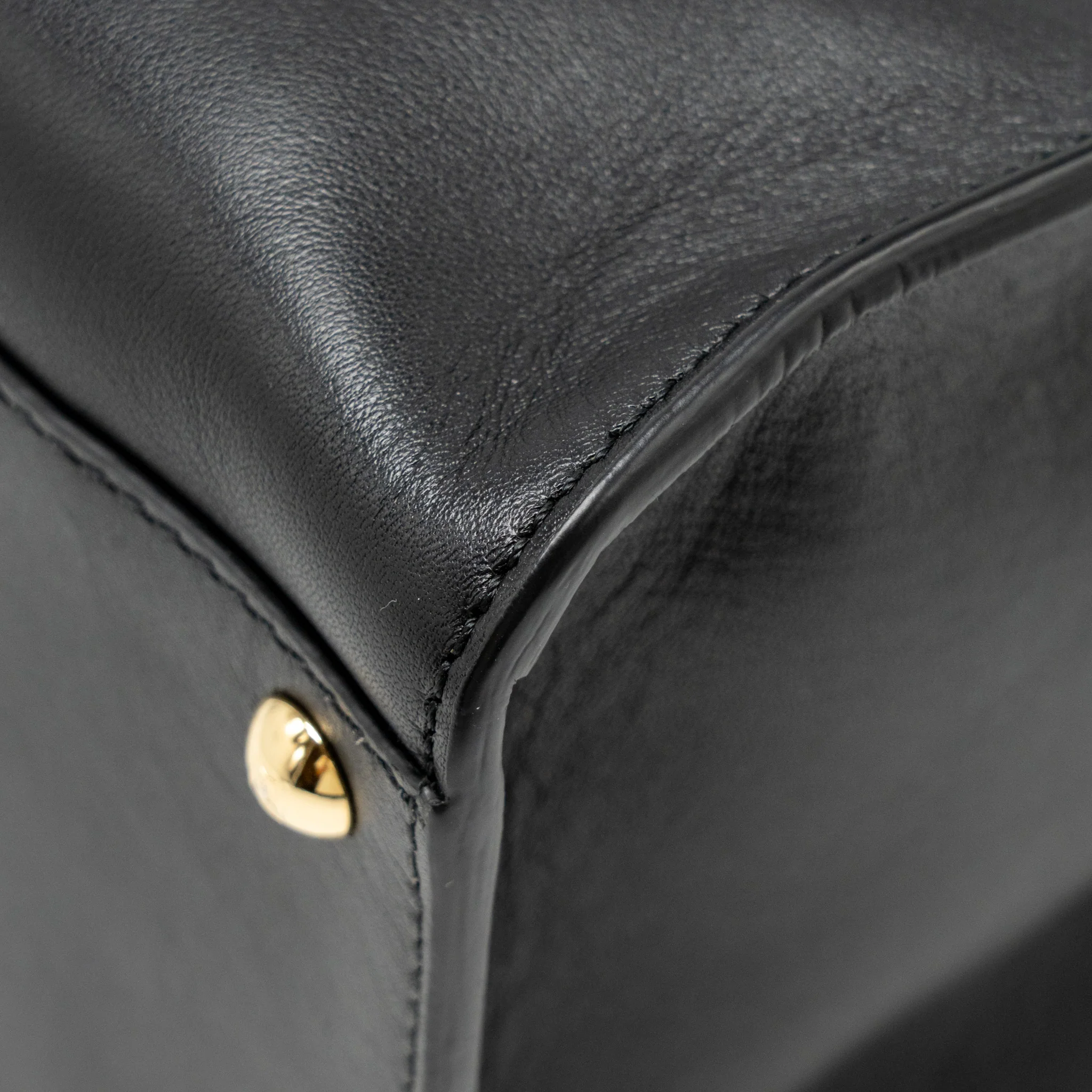 Fendi Peekaboo X-Lite Medium Calfskin Black GHW - Image 10