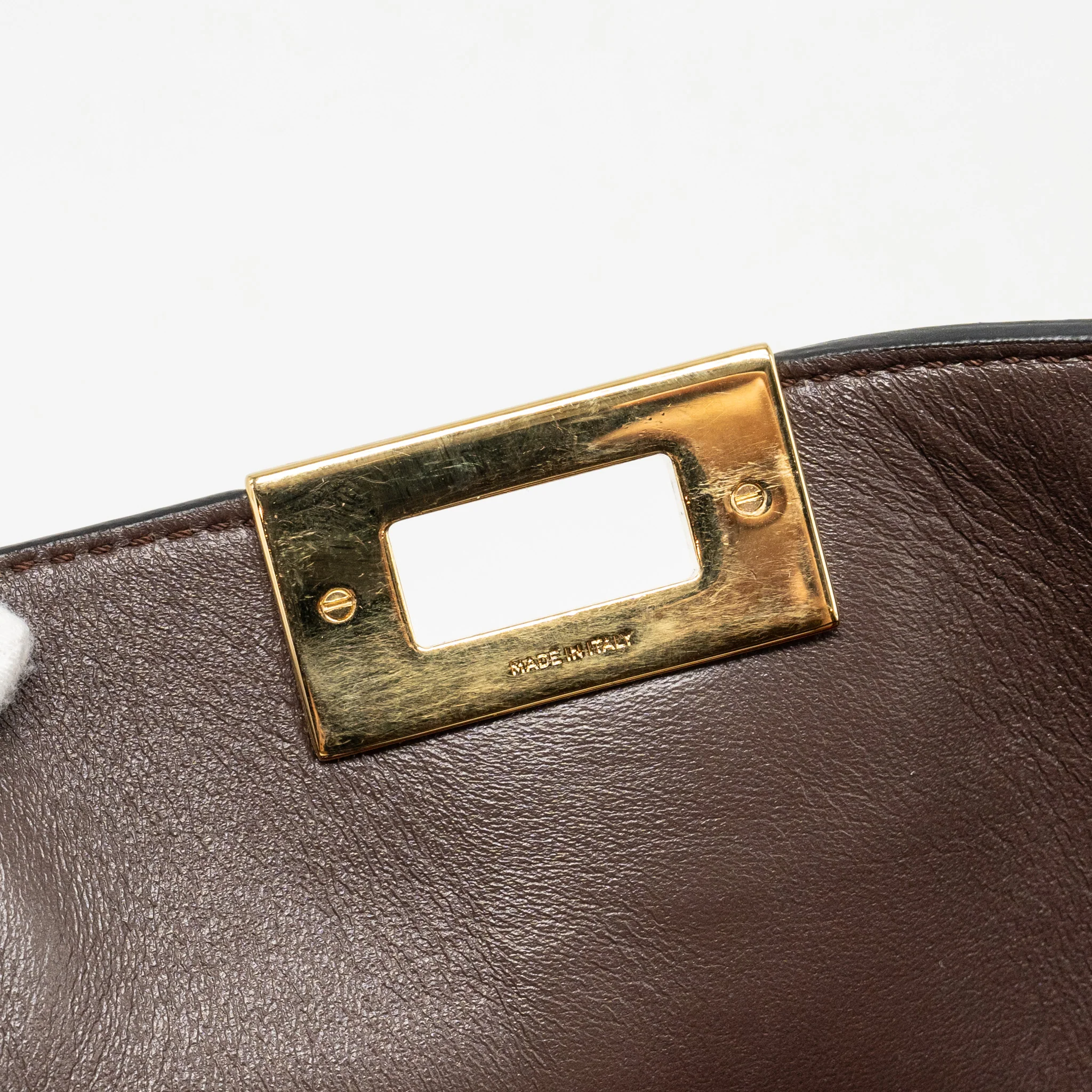 Fendi Peekaboo X-Lite Medium Calfskin Black GHW - Image 14