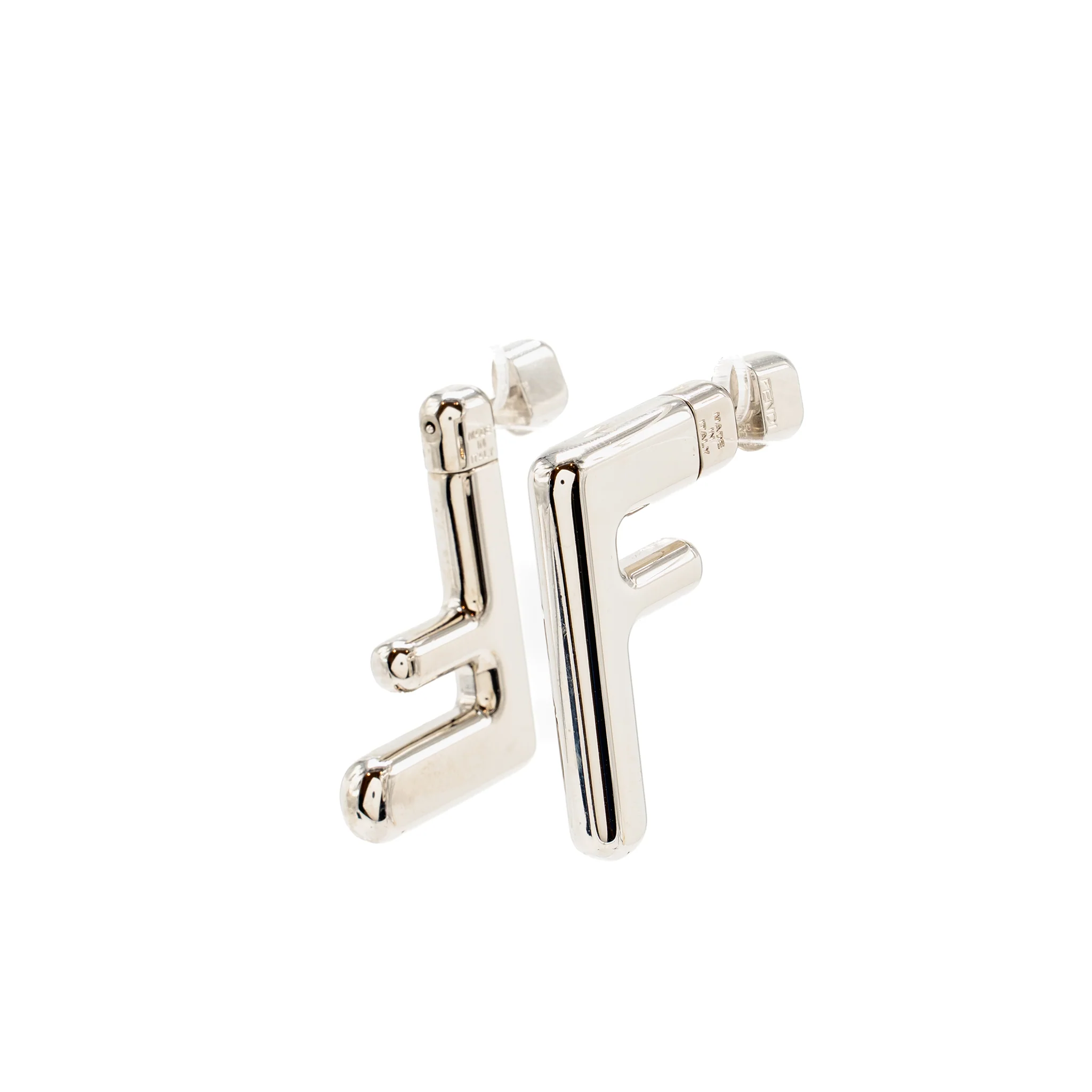Fendi Earrings (2 pairs) & Ring Set - Image 4