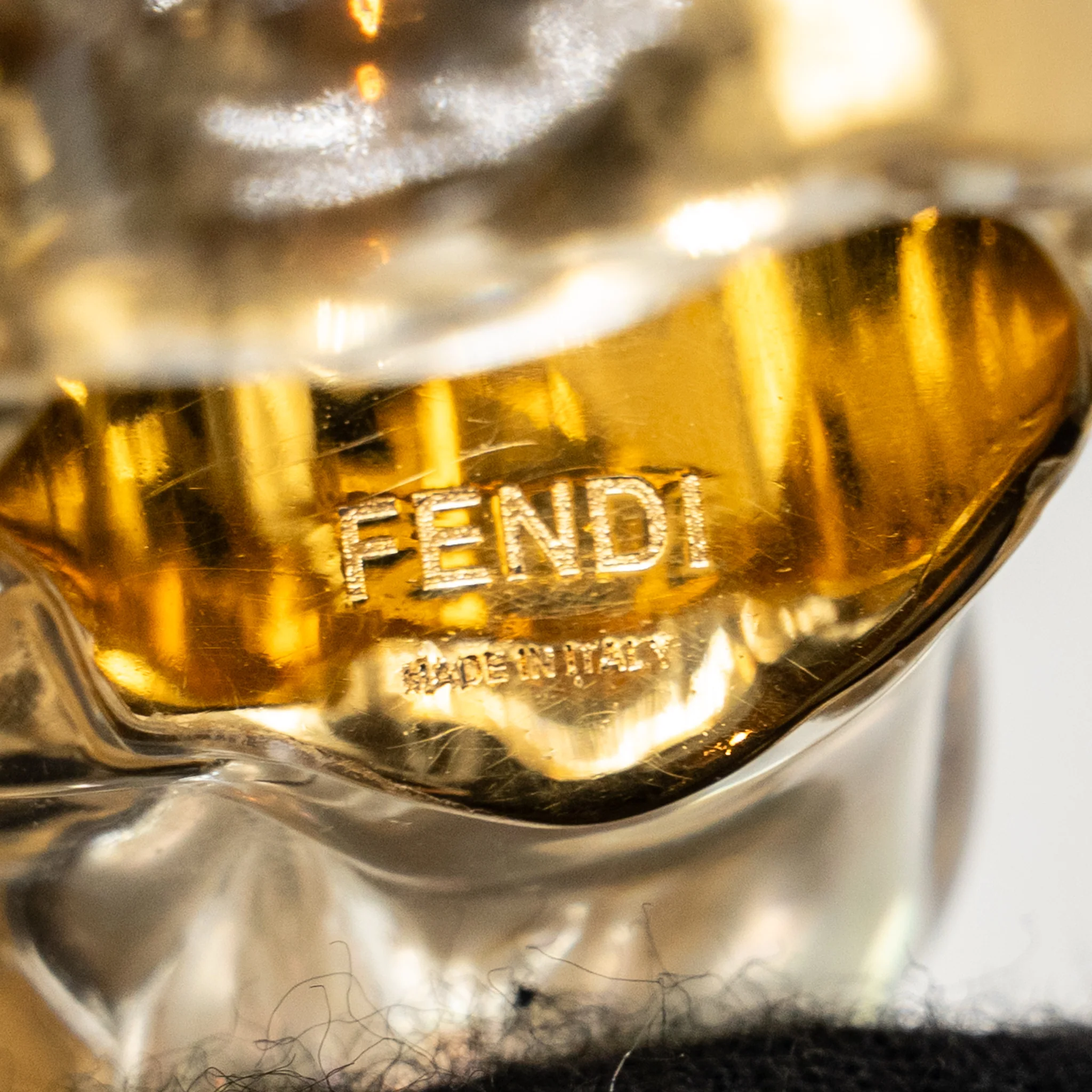 Fendi Earrings (2 pairs) & Ring Set - Image 6