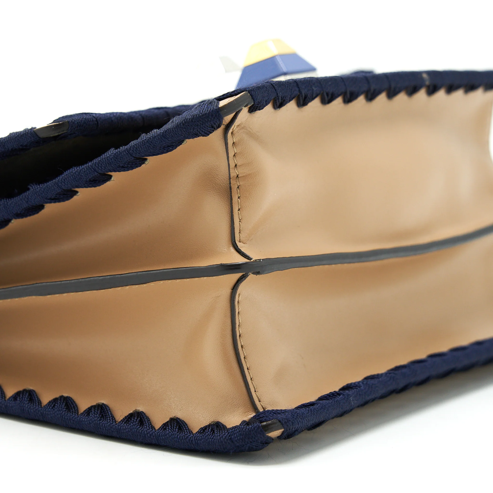 Fendi Kan i Dark beige / Navy with SHW - Image 8