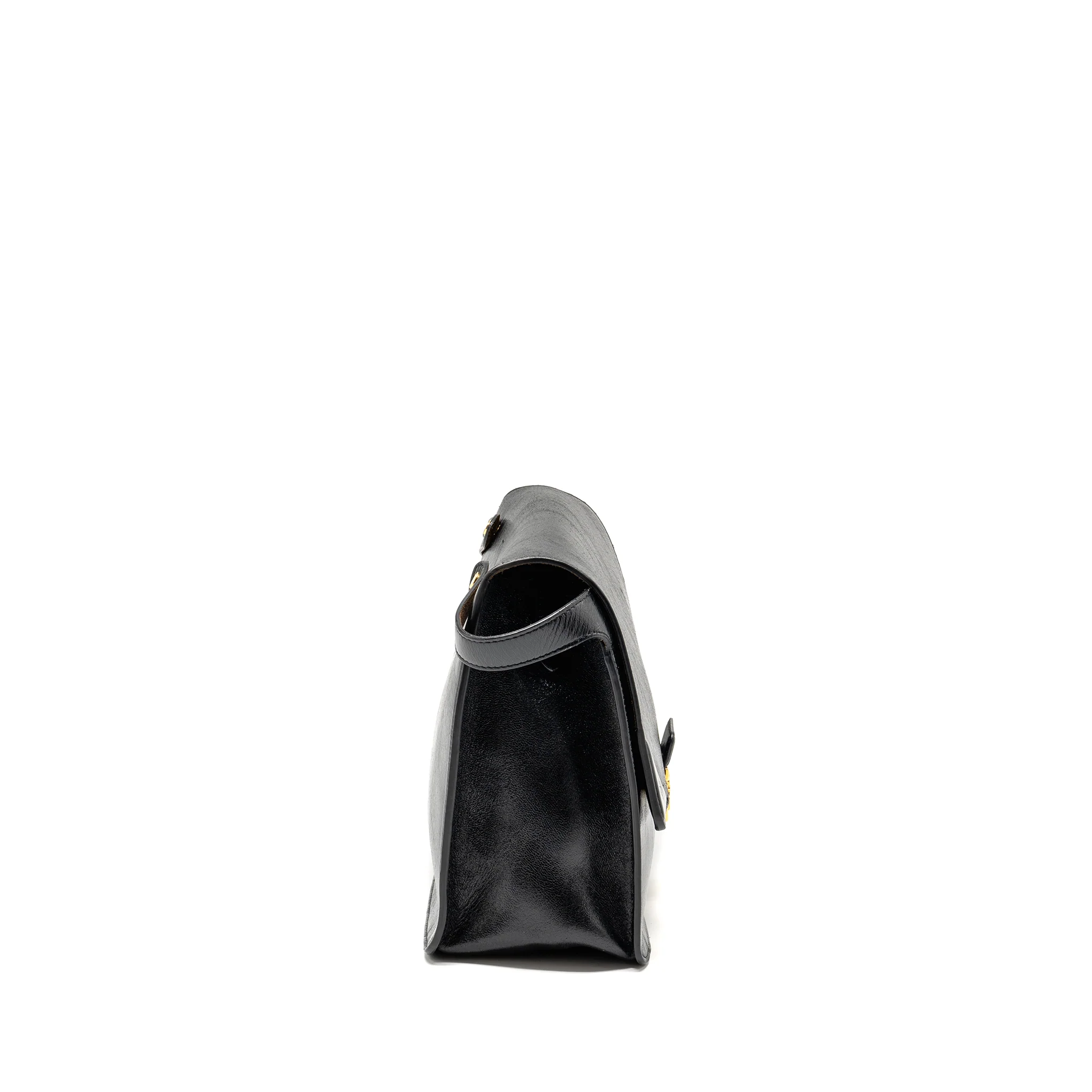 Fendi Kan U Shoulder Bag Leather Black GHW - Image 3