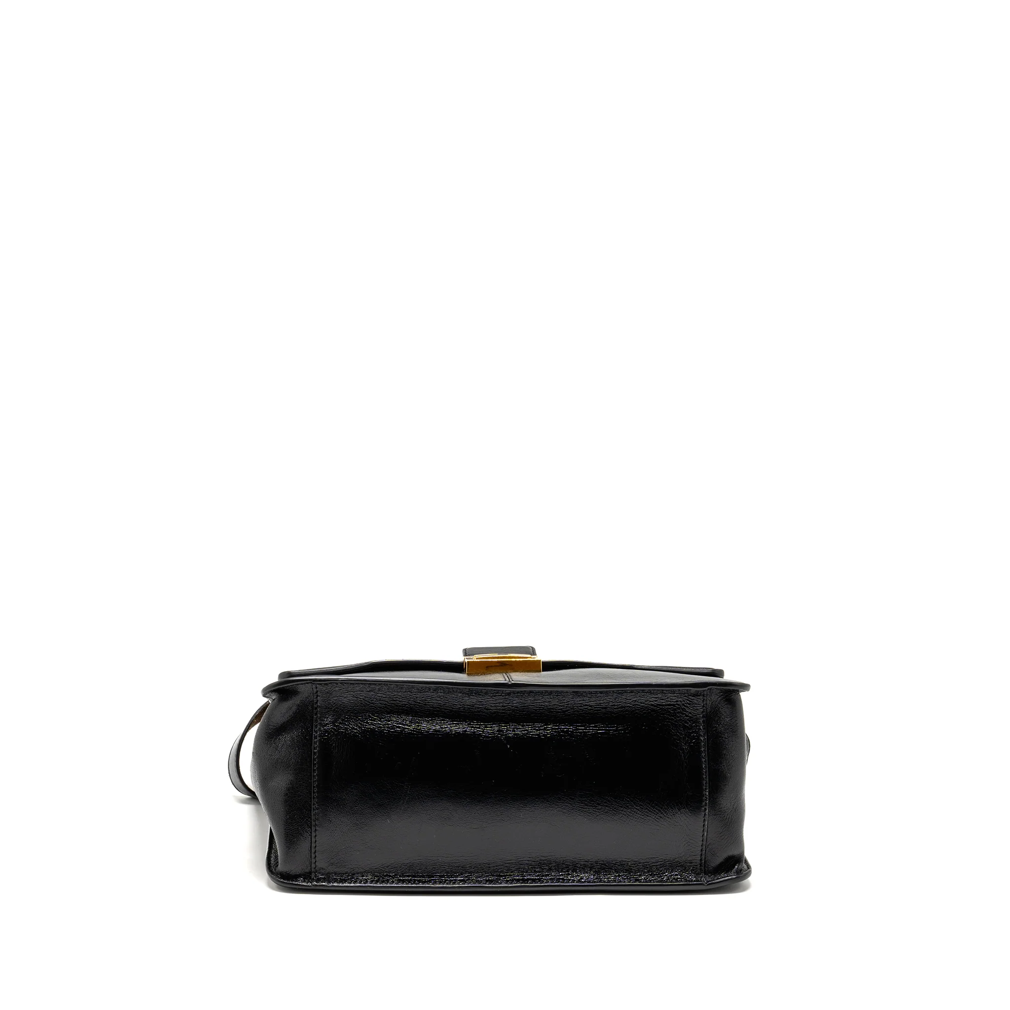 Fendi Kan U Shoulder Bag Leather Black GHW - Image 5