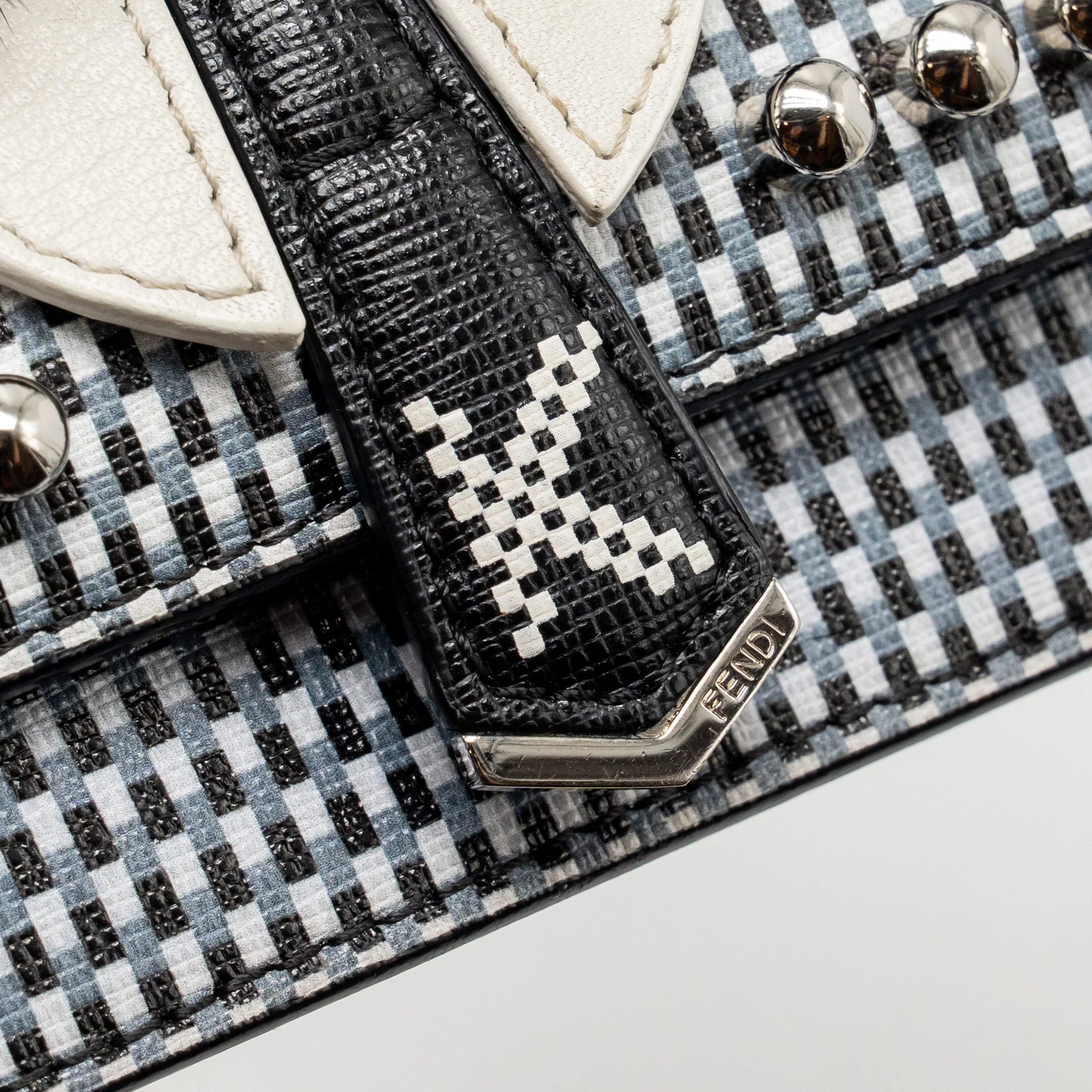 Fendi Karlito Wallet on Chain Leather Multicolour SHW - Image 12
