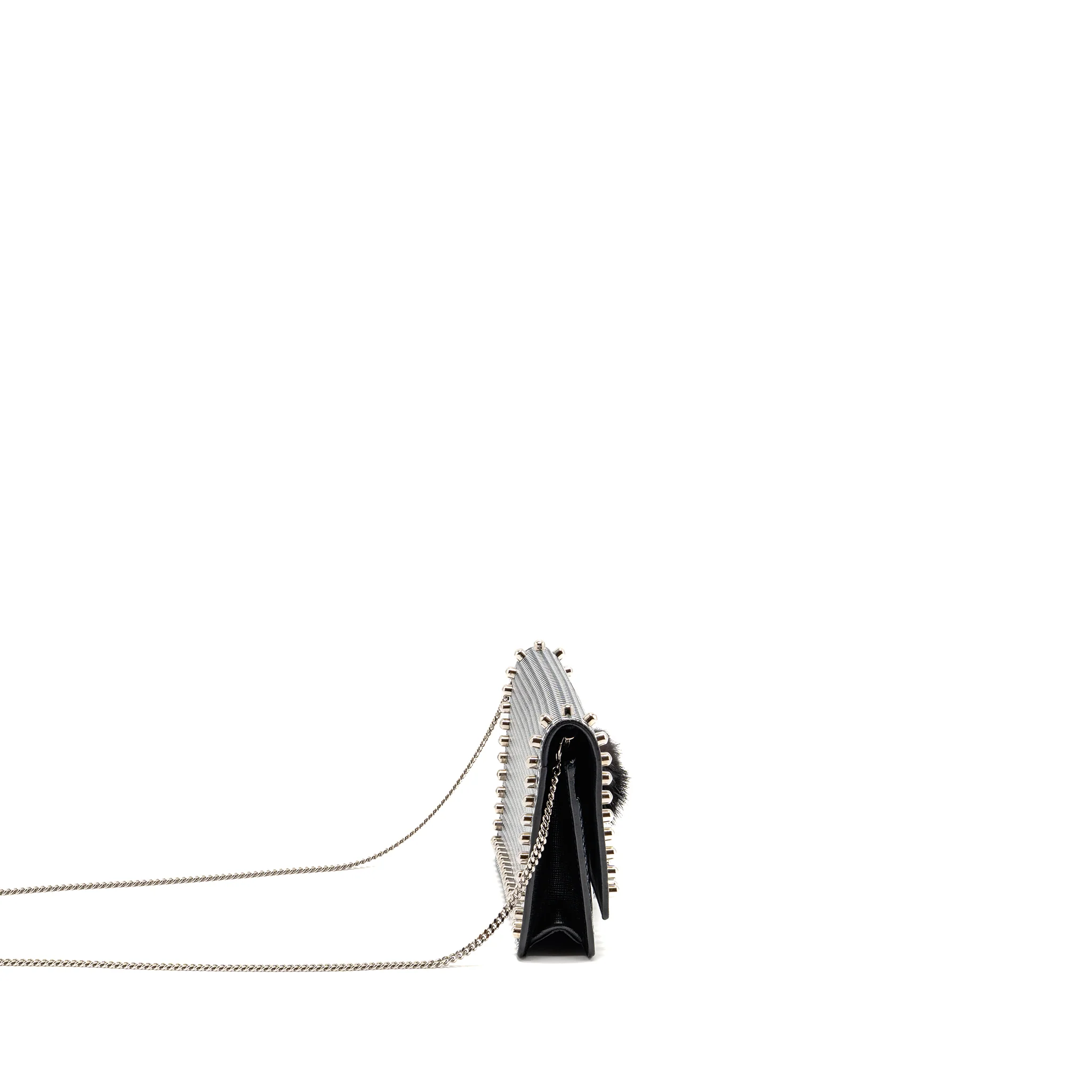 Fendi Karlito Wallet on Chain Leather Multicolour SHW - Image 3