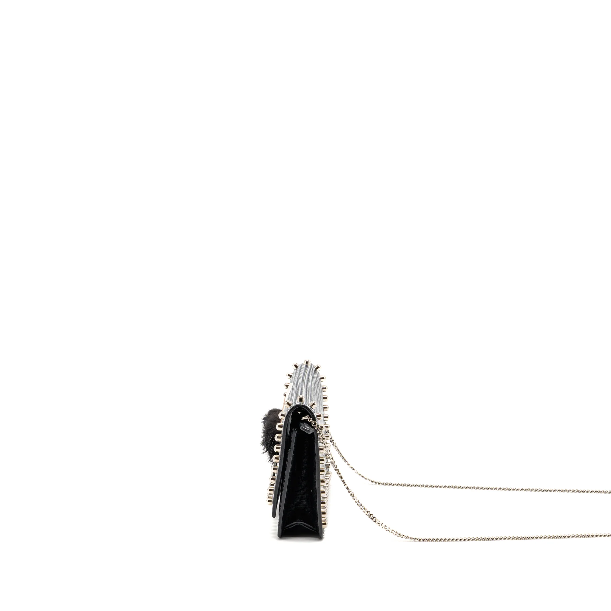 Fendi Karlito Wallet on Chain Leather Multicolour SHW - Image 4