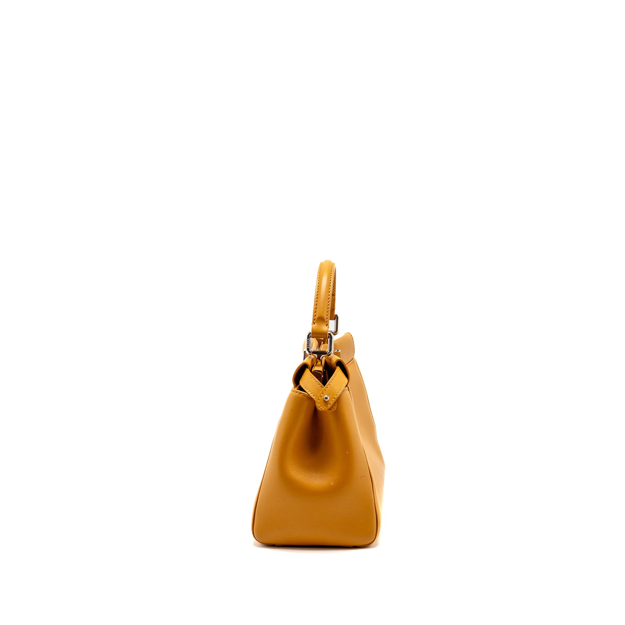 Fendi mini peekaboo Nappa lambskin orange SHW - Image 3