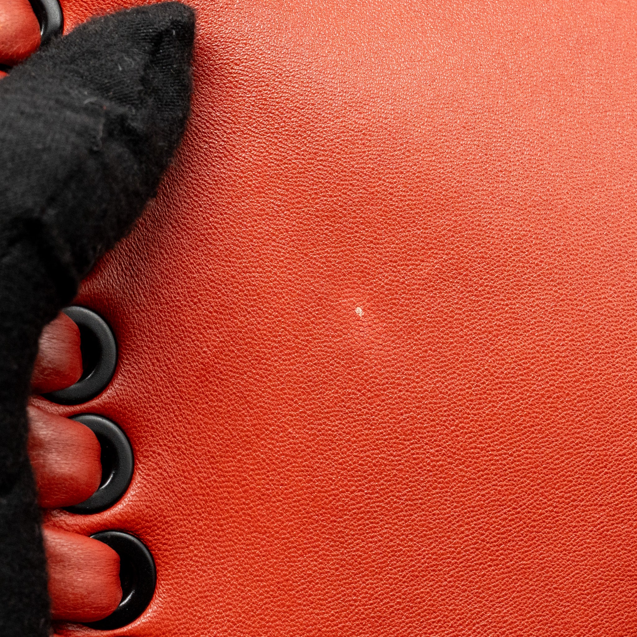 Fendi Mini Peekaboo Whipstitch Lambskin Bloody Mary SHW - Image 12