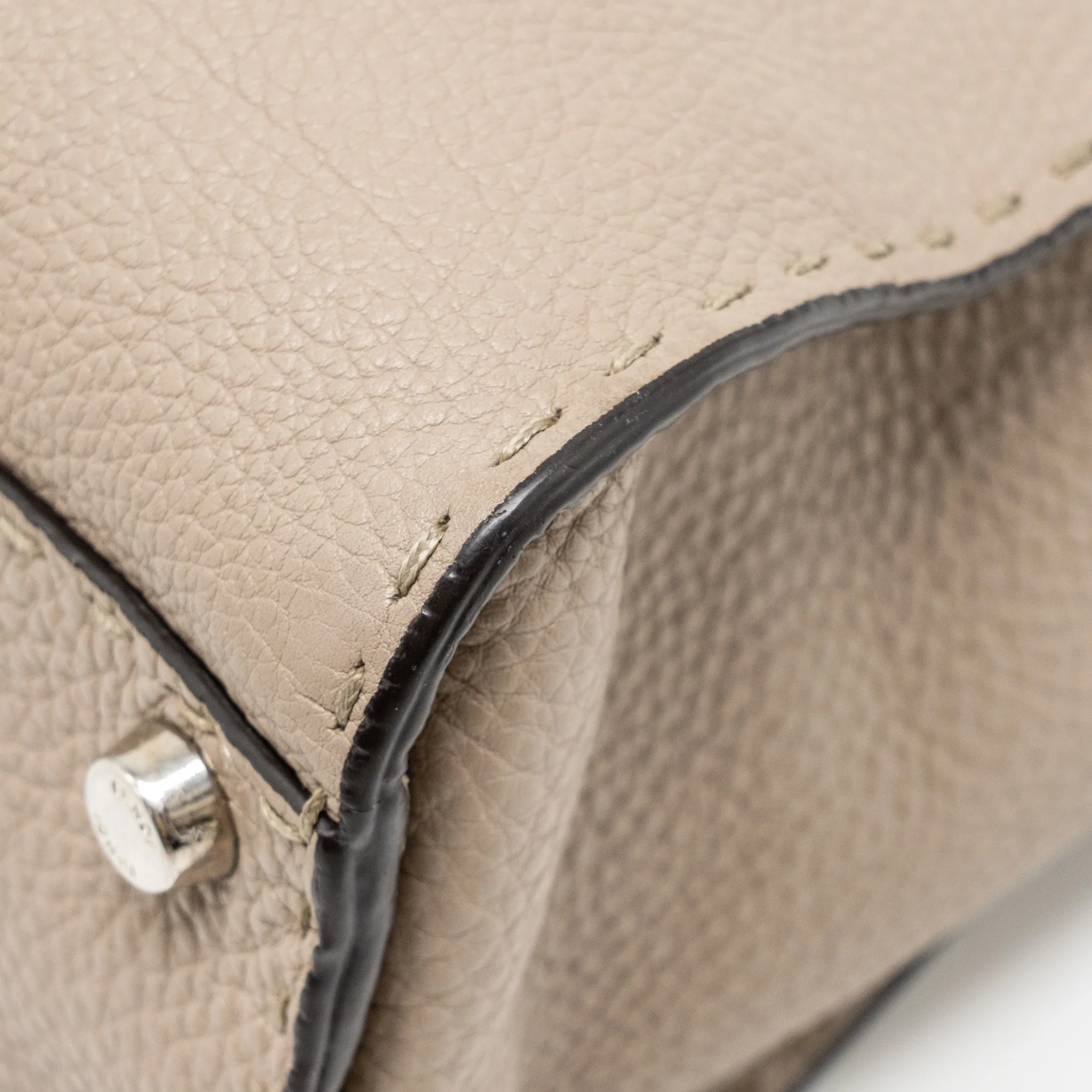 Fendi Iseeu medium peekaboo Calfskin Grey SHW - Image 9