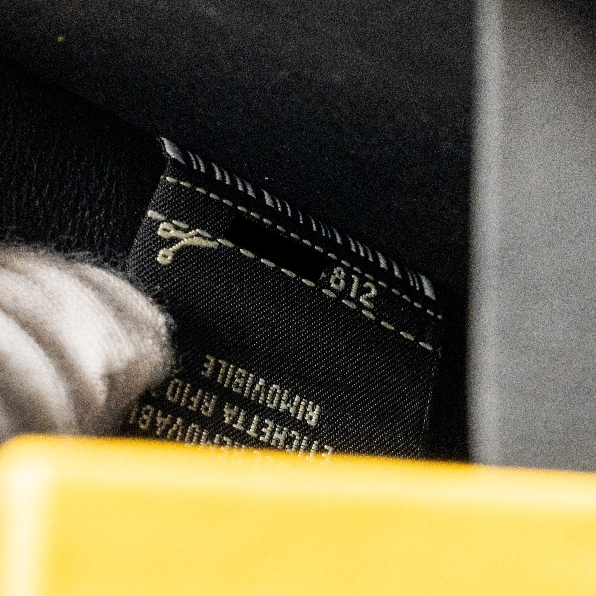Fendi Vertical box bag calfskin yellow GHW - Image 13