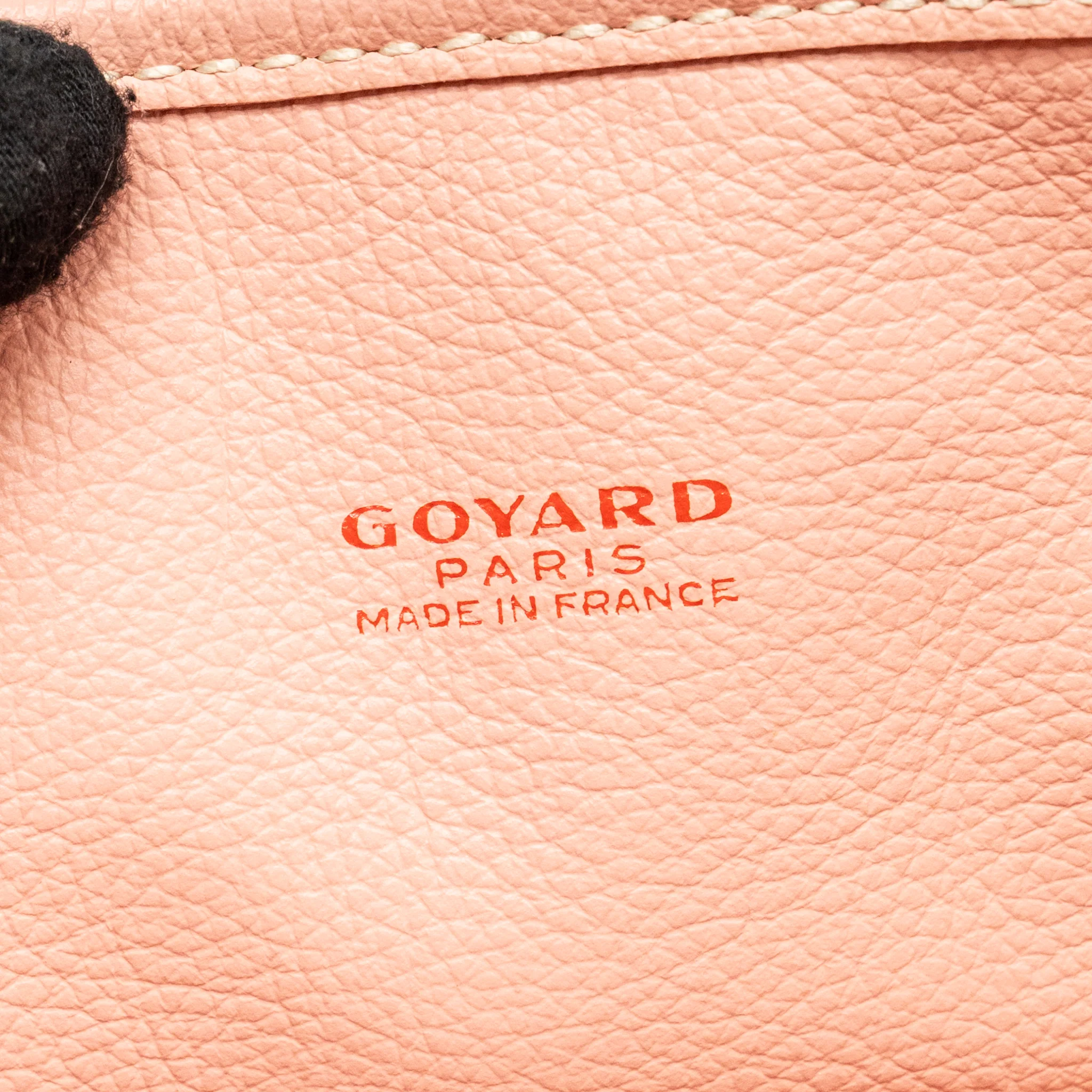 Goyard mini Anjou tote limited edition goyardine canvas rose poudre SHW - Image 14