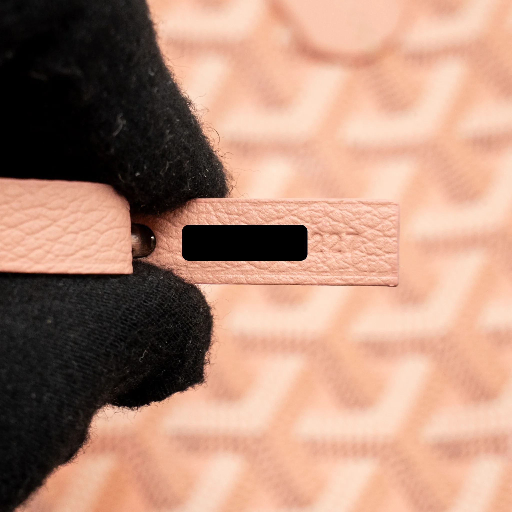 Goyard mini Anjou tote limited edition goyardine canvas rose poudre SHW - Image 15