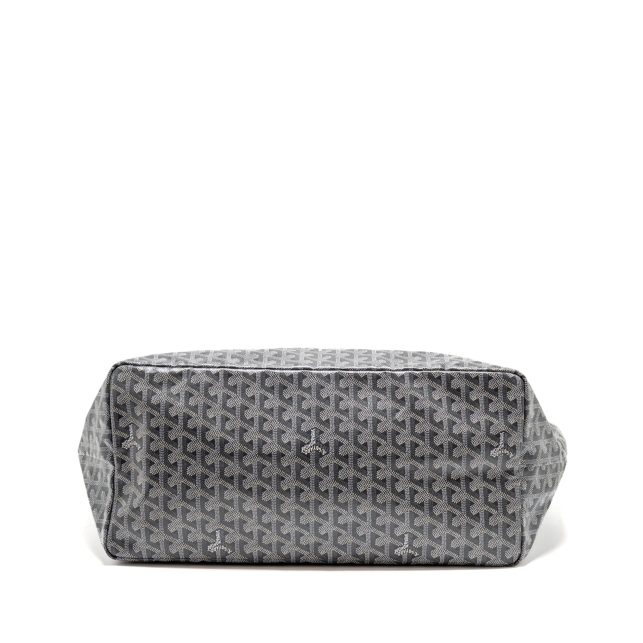 Goyard Saint Louis GM tote bag goyardine canvas / leather grey - Image 6
