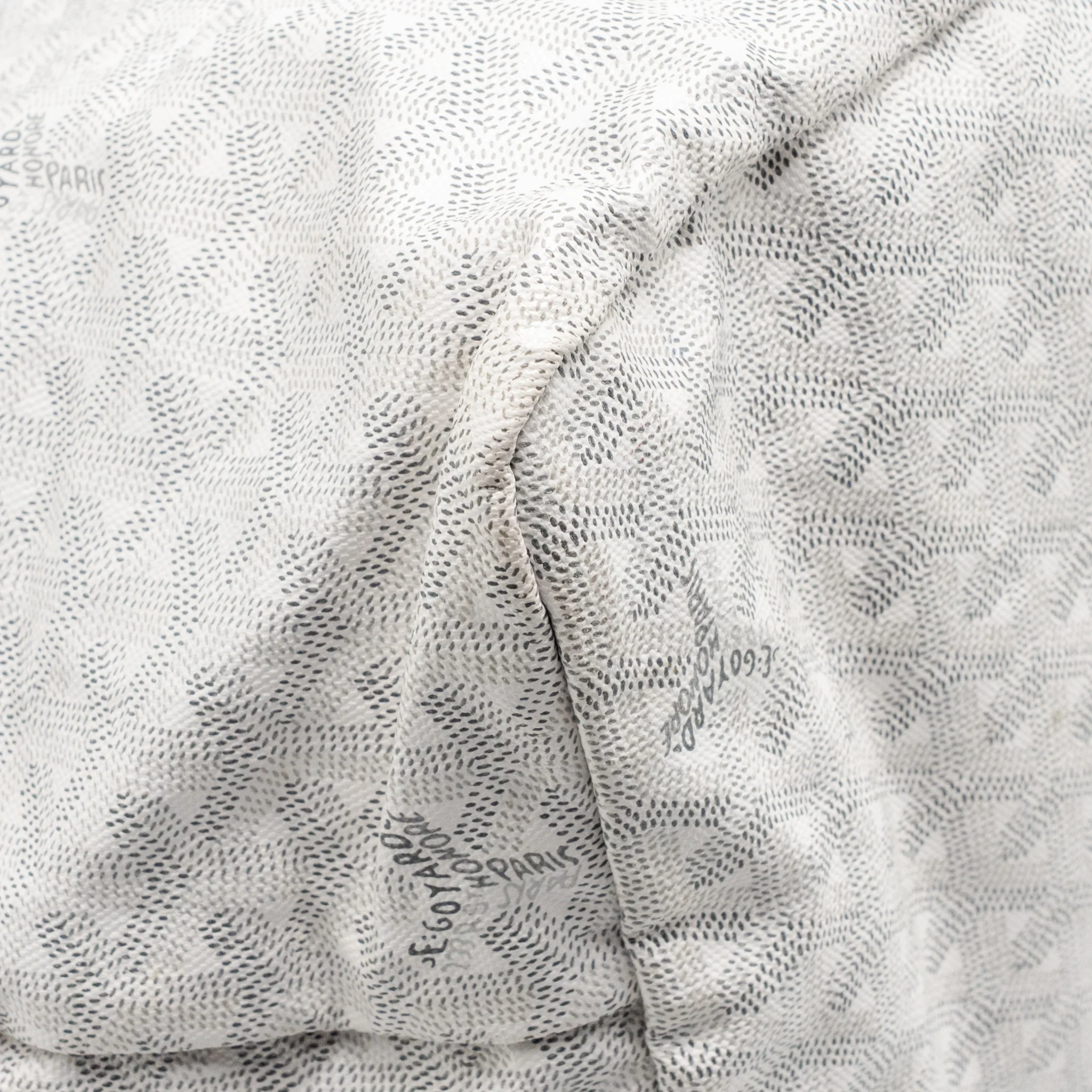 Goyard Saint Louis GM tote bag goyardine canvas / leather white - Image 6