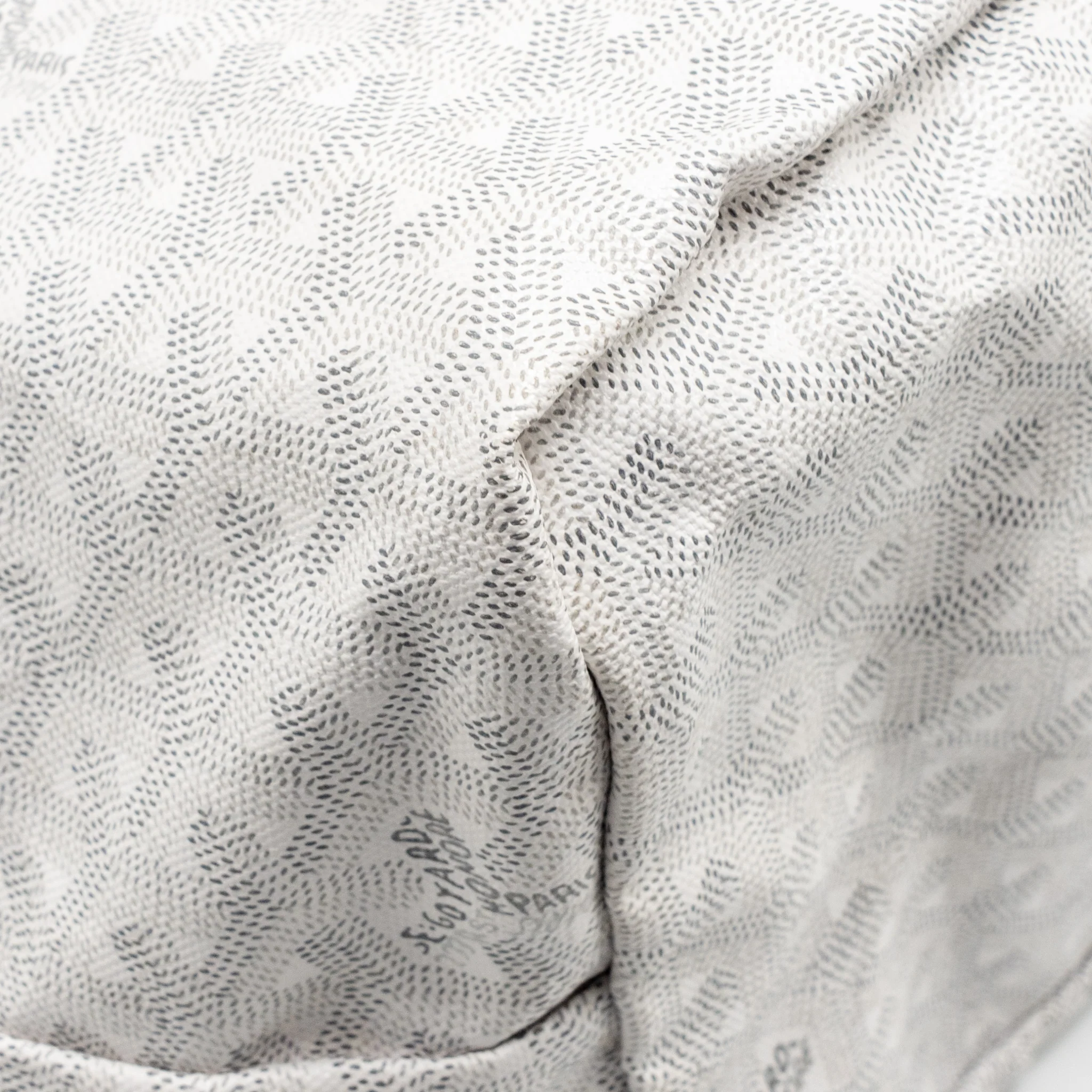 Goyard Saint Louis GM tote bag goyardine canvas / leather white - Image 8
