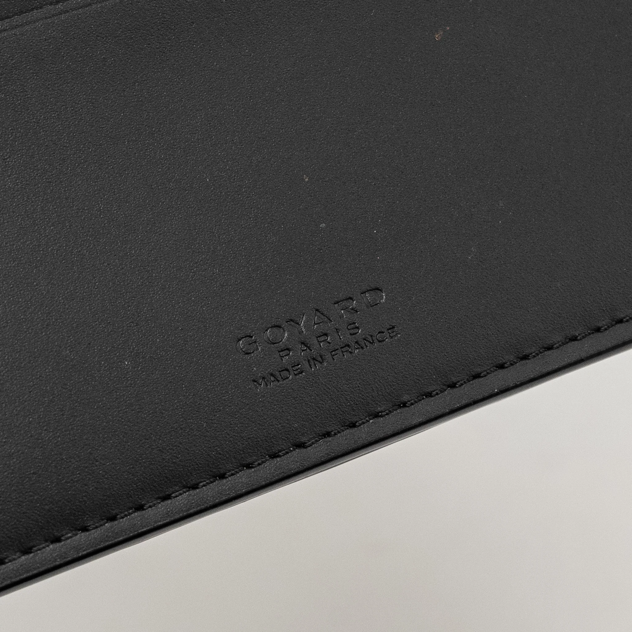 Goyard Saint Roch Long Wallet Goyardine Canvas / Calfskin Black SHW - Image 9