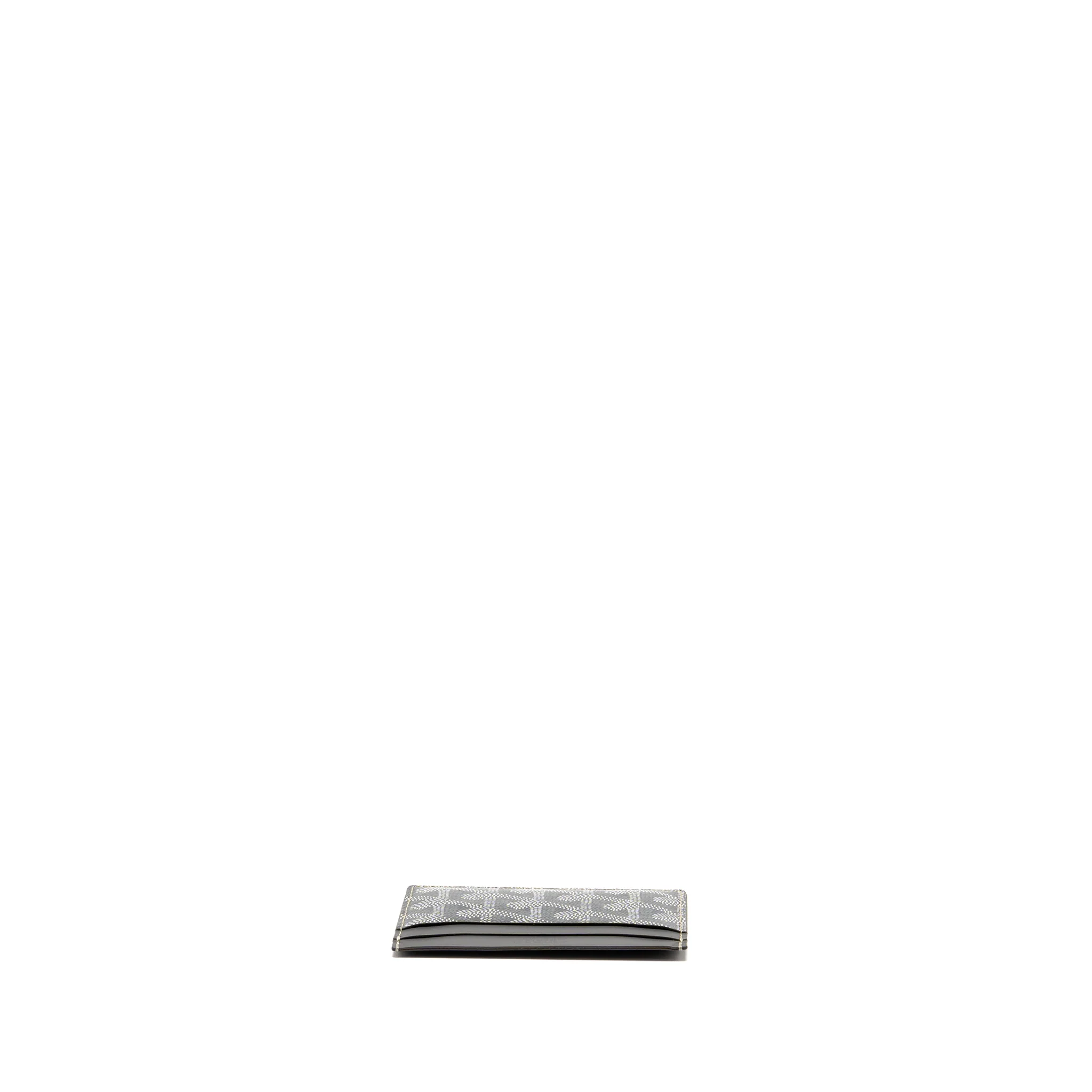 Goyard saint sulplice card holder Goyardine canvas grey - Image 5