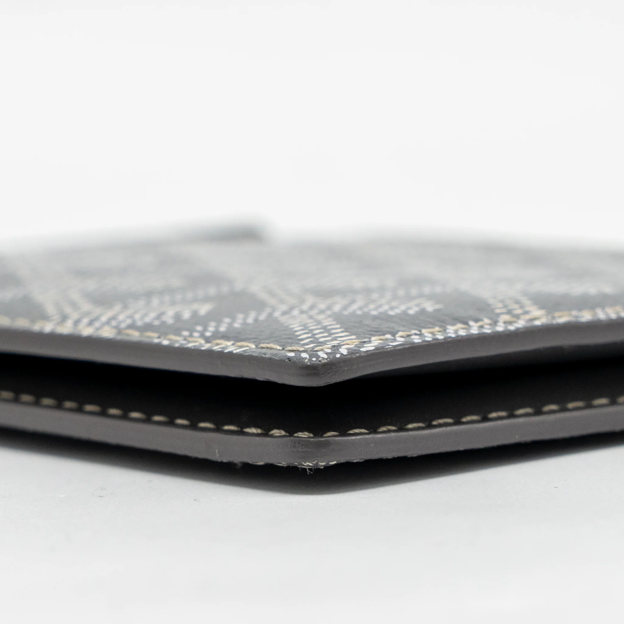 Goyard Saint-Thomas Bifold Money Clip Card Holder Goyardine Canvas Grey - Image 5
