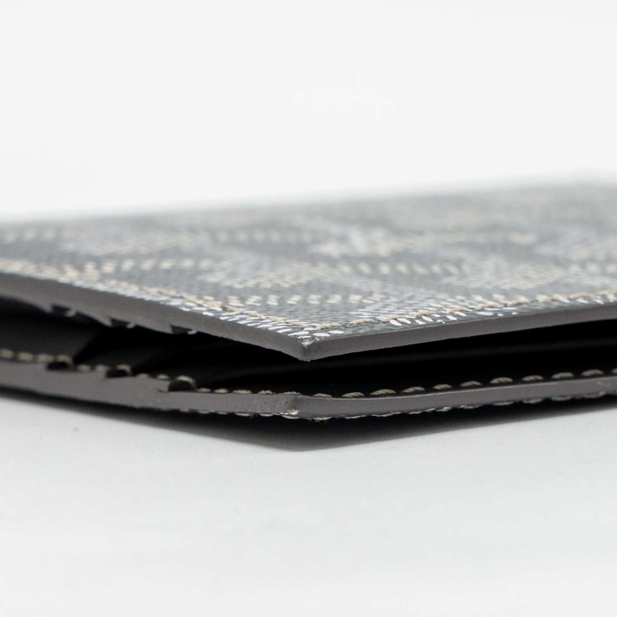 Goyard Saint-Thomas Bifold Money Clip Card Holder Goyardine Canvas Grey - Image 6