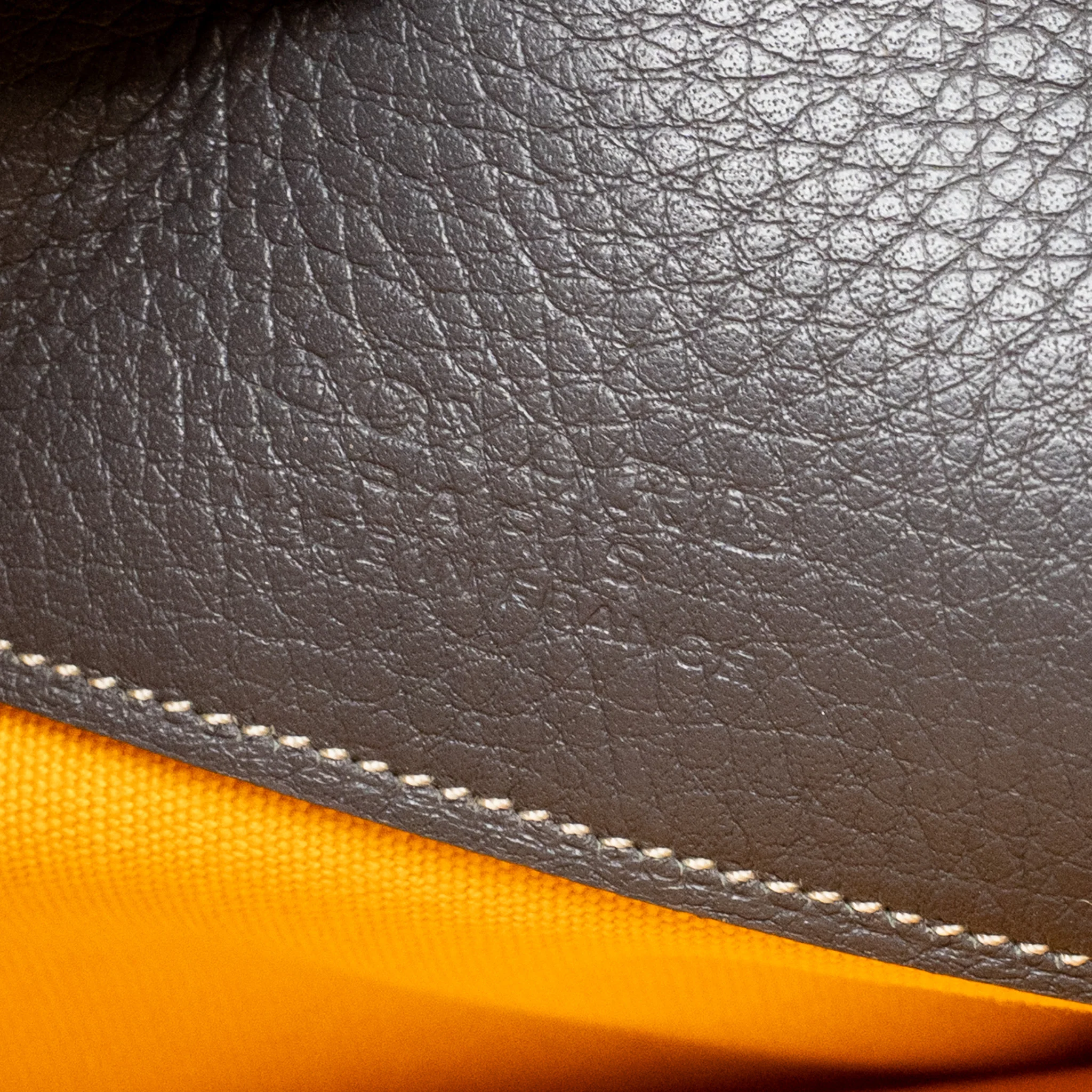 Goyard Senat Pouch PM Goyardine Canvas/Calfskin Grey SHW - Image 9