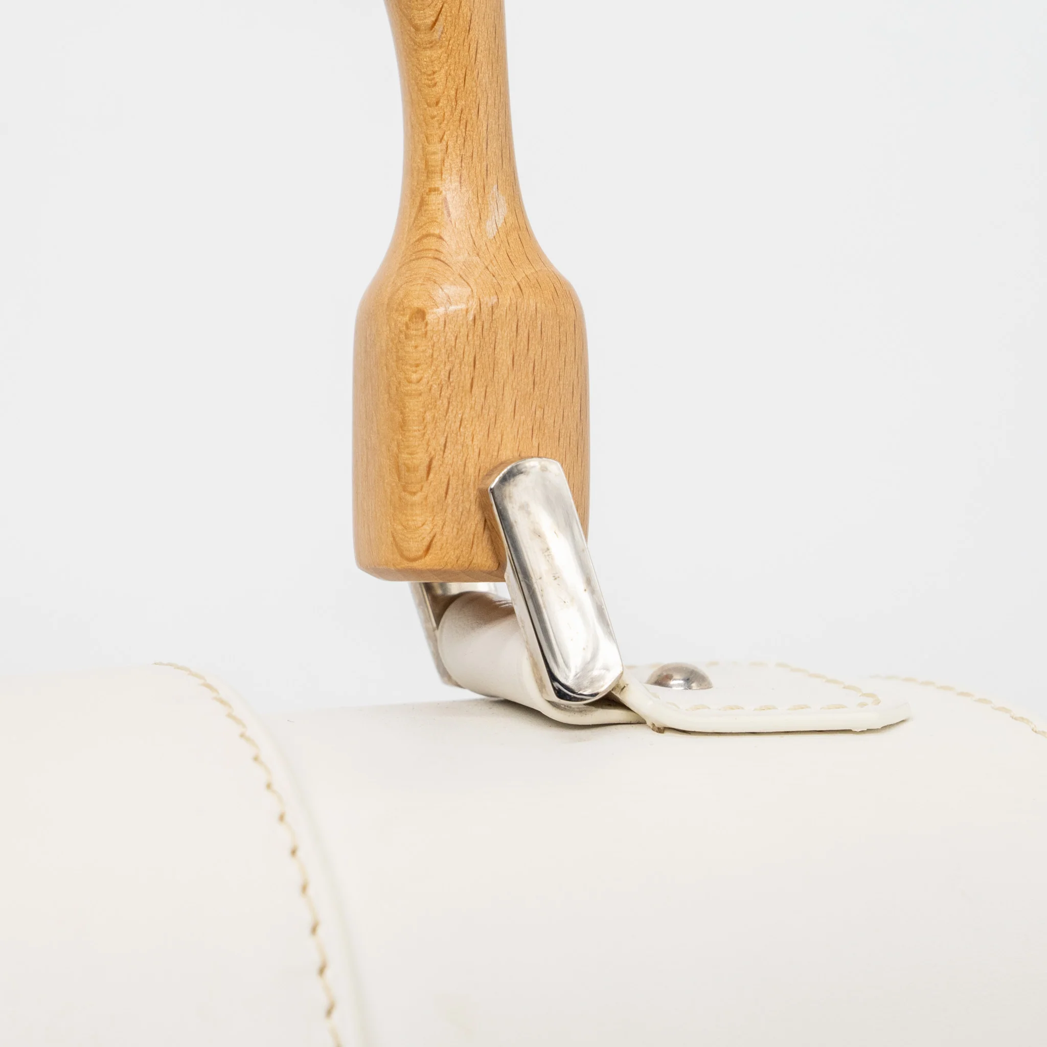 Goyard Structure Saigon PM bag canvas / calfskin white SHW - Image 10