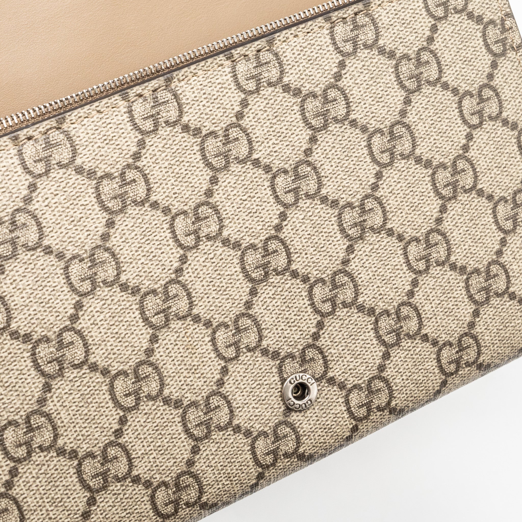 Gucci dionysus wallet on chain GG Supreme Canvas / leather beige SHW - Image 9