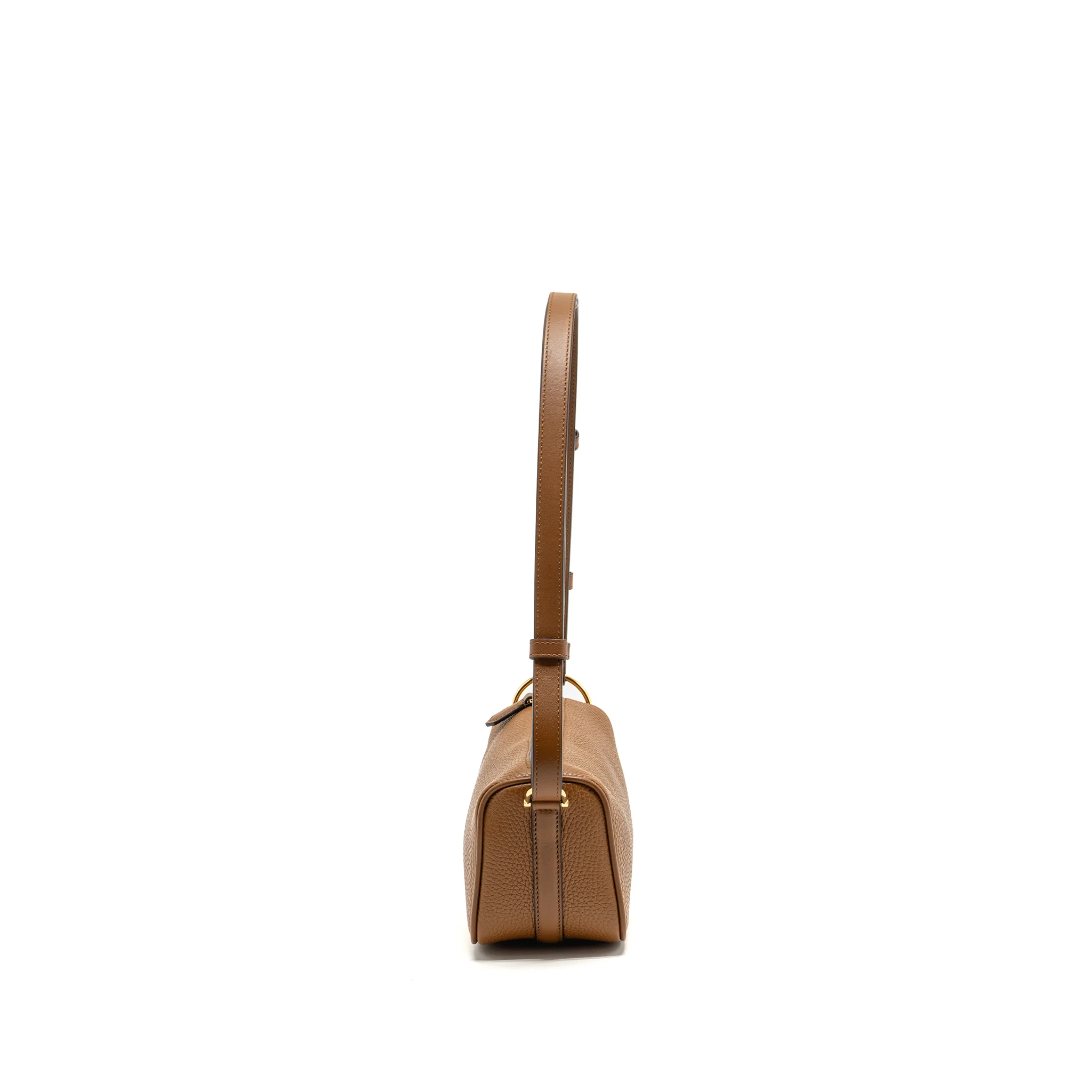 Gucci Half Horsebit mini bag calfskin brown GHW - Image 4