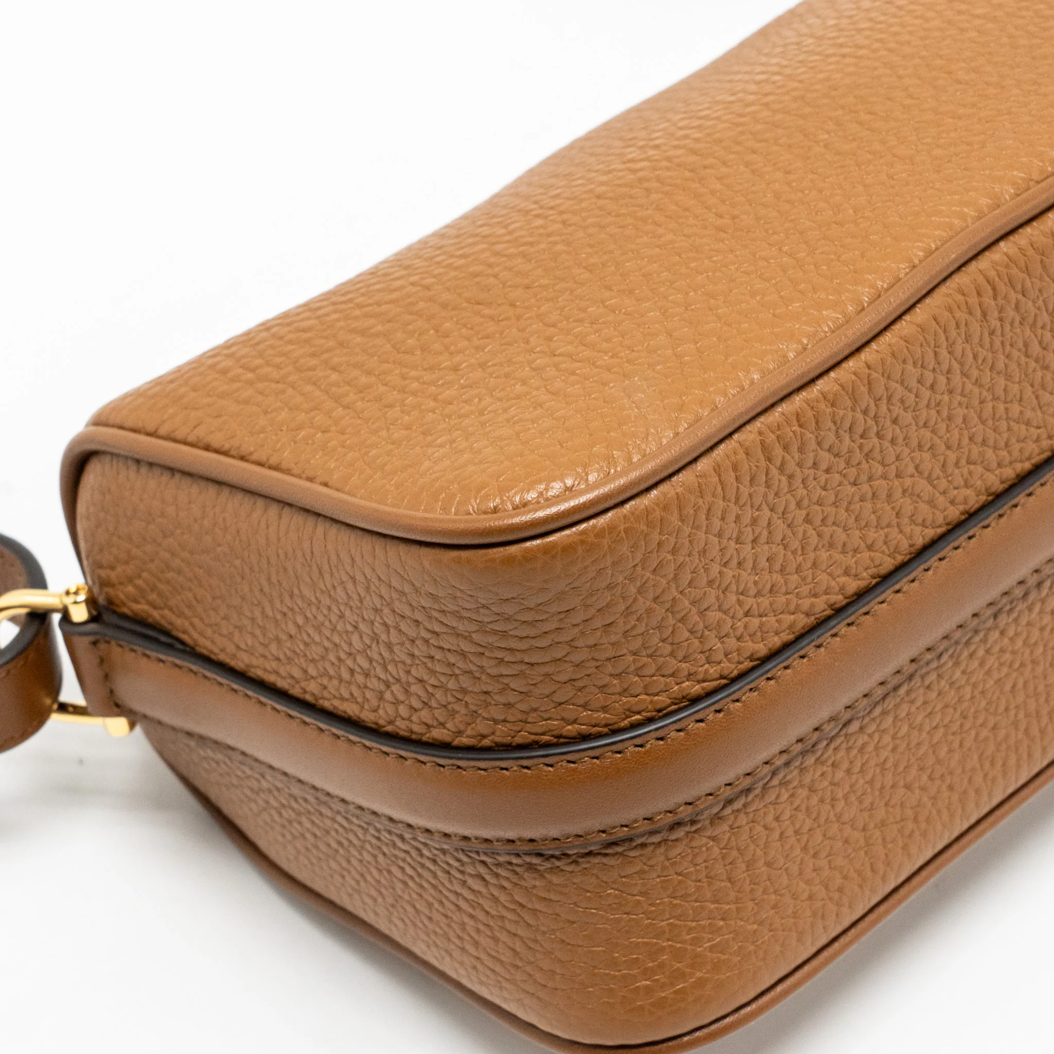 Gucci Half Horsebit mini bag calfskin brown GHW - Image 9