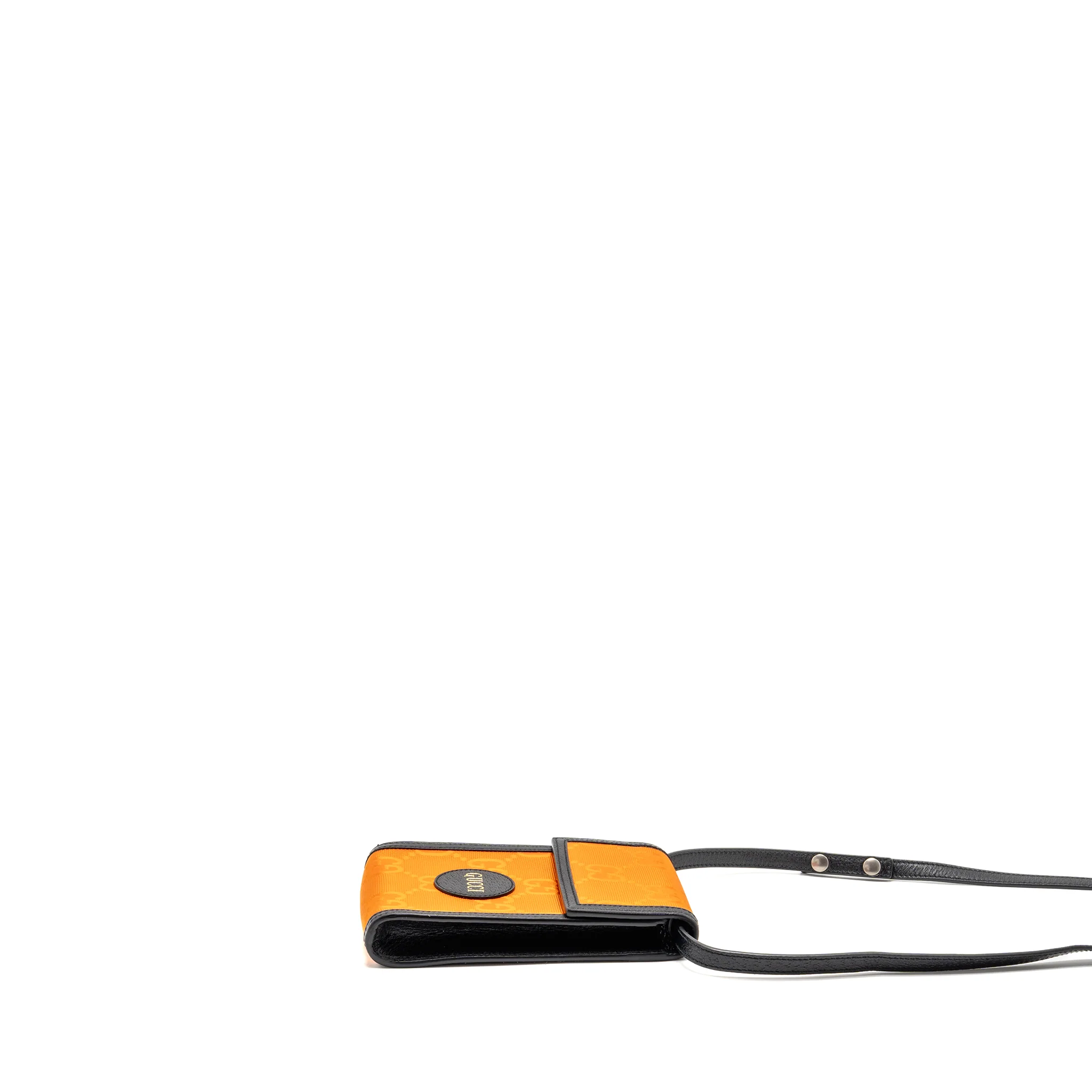 Gucci Off the Grid Mini Crossbody Bag Nylon Orange SHW - Image 4