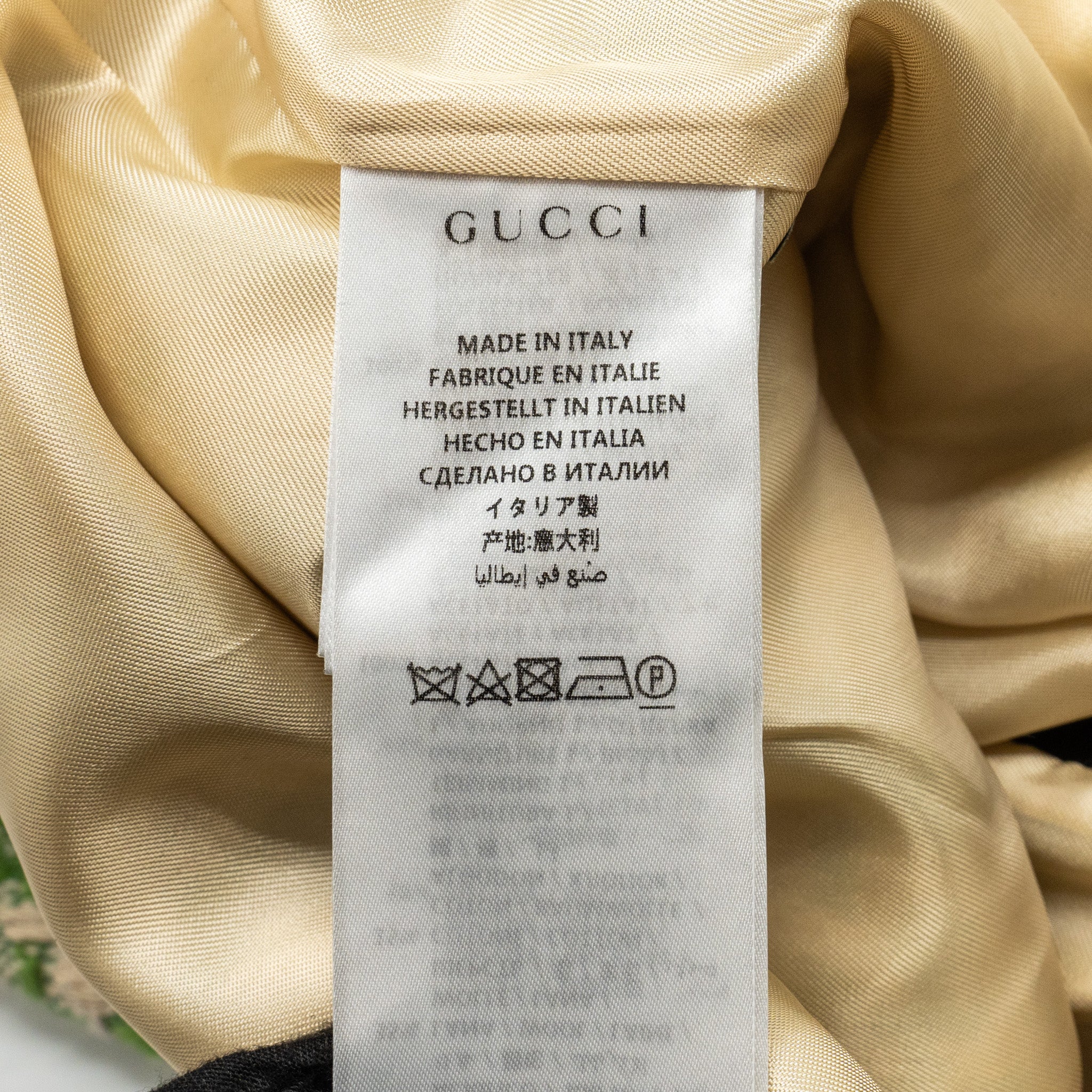 Gucci Size 36 Tweed Button Vest Jacket Acrylic/ Wool/ Cotton Green / Multicolour - Image 11
