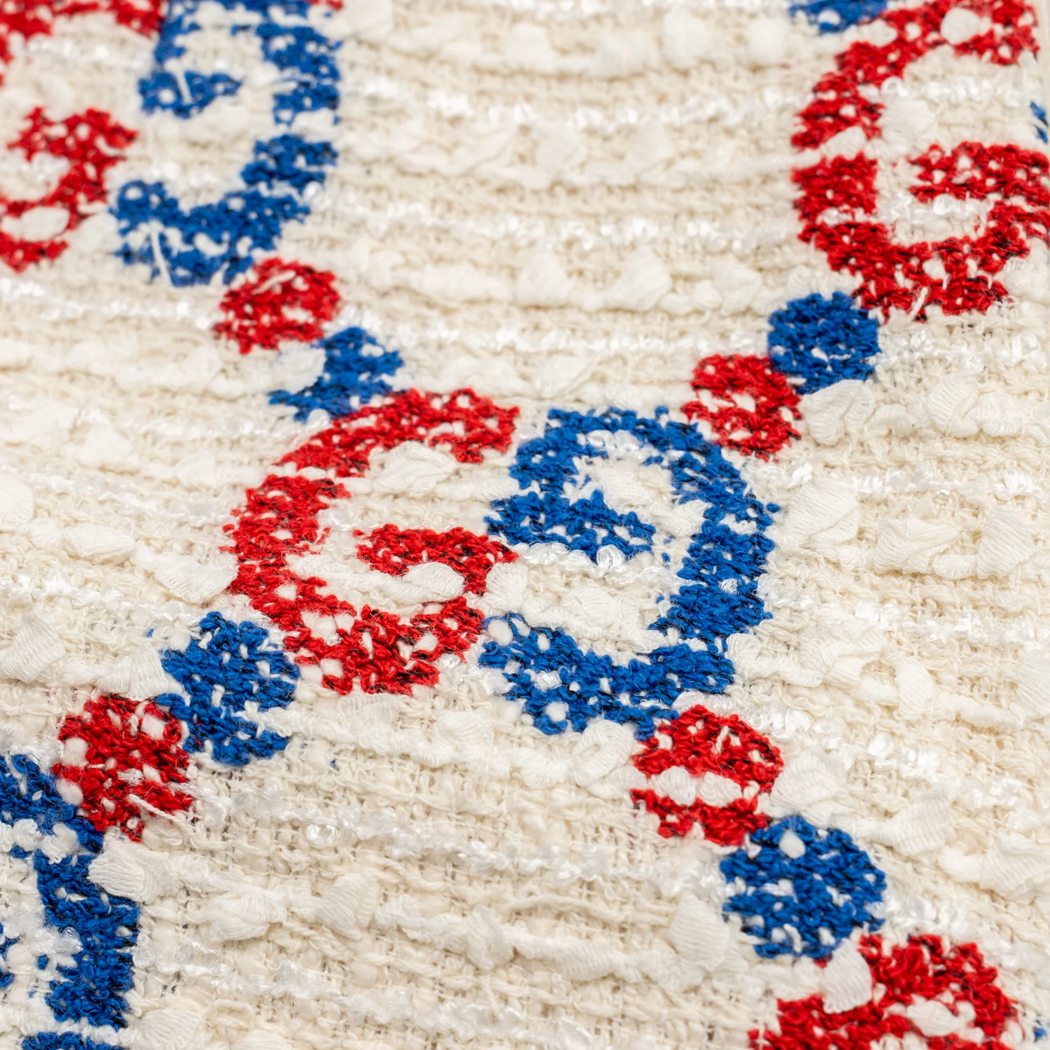 Gucci size 38 GG logo print tweed multicolour - Image 4