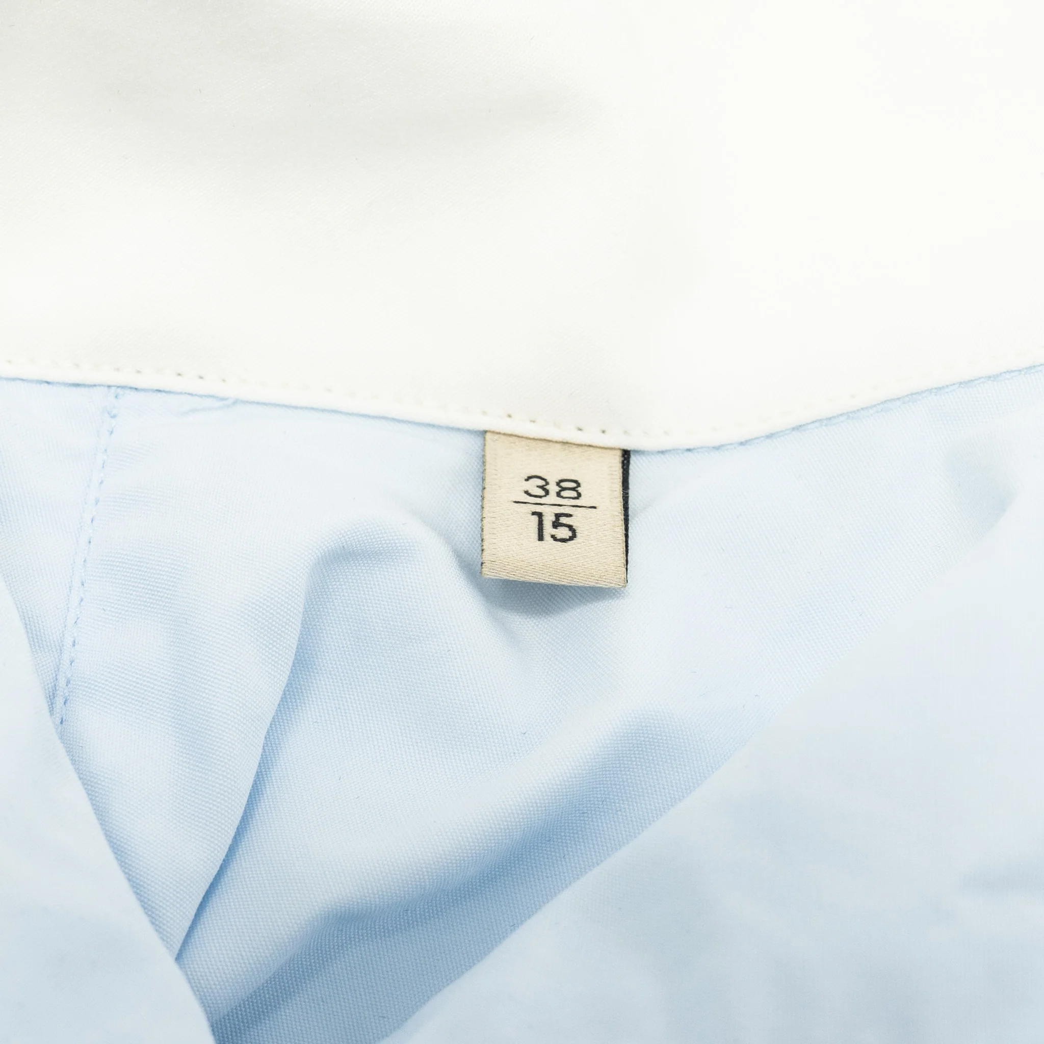 Gucci Size 38 Tuxedo Shirt Cotton Light Blue - Image 5