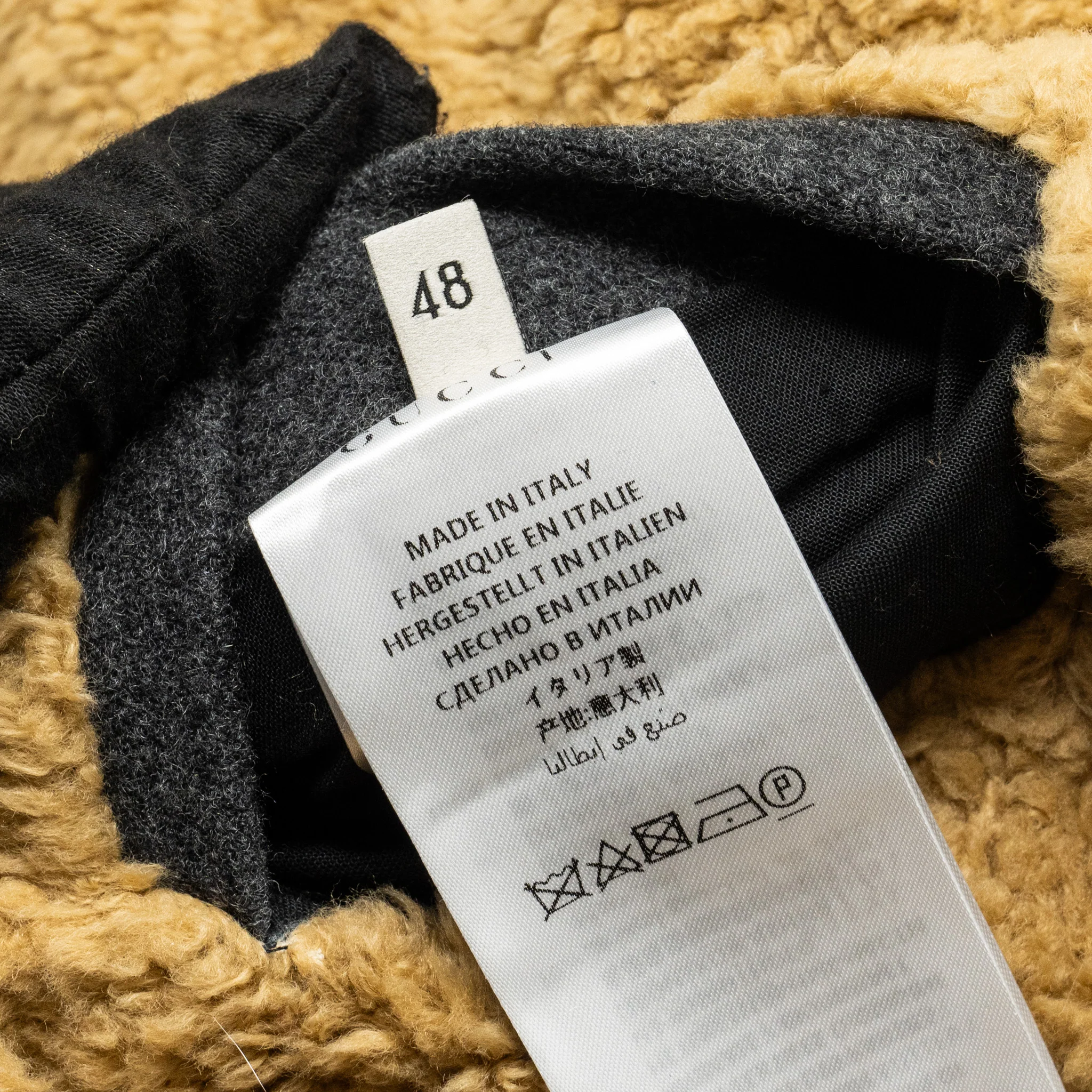 Gucci Size 48 Wool Coat Dark Grey - Image 8