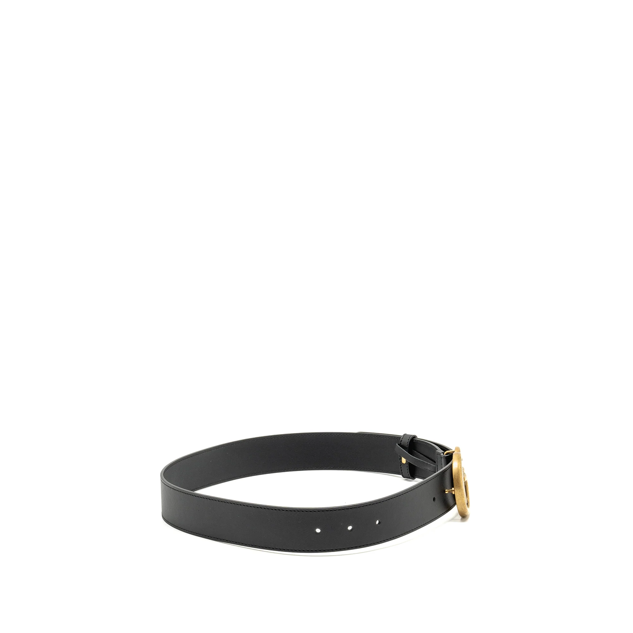 Gucci Size 85 4cm Wide GG Marmont Leather Belt GHW - Image 3