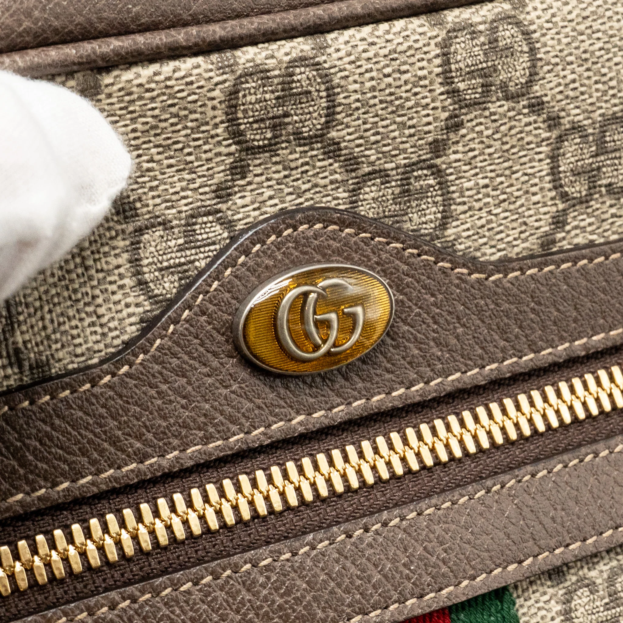 Gucci Size 85 Ophidia Small Belt Bag GG Supreme Canvas GHW - Image 12