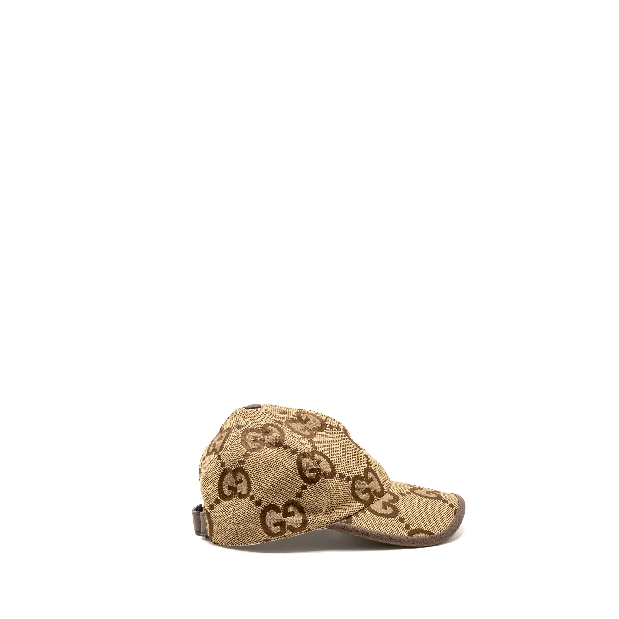 Gucci Size XS GG Canvas Baseball Cap Beige/Brown - Image 3