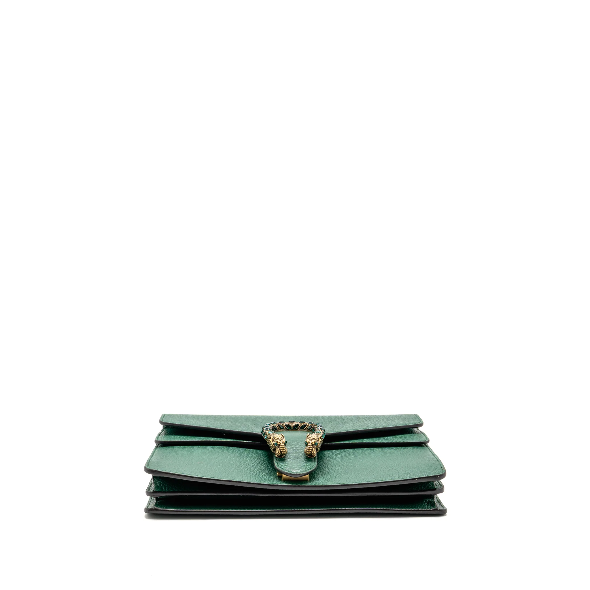 Gucci Small Dionysus bag calfskin green GHW - Image 6