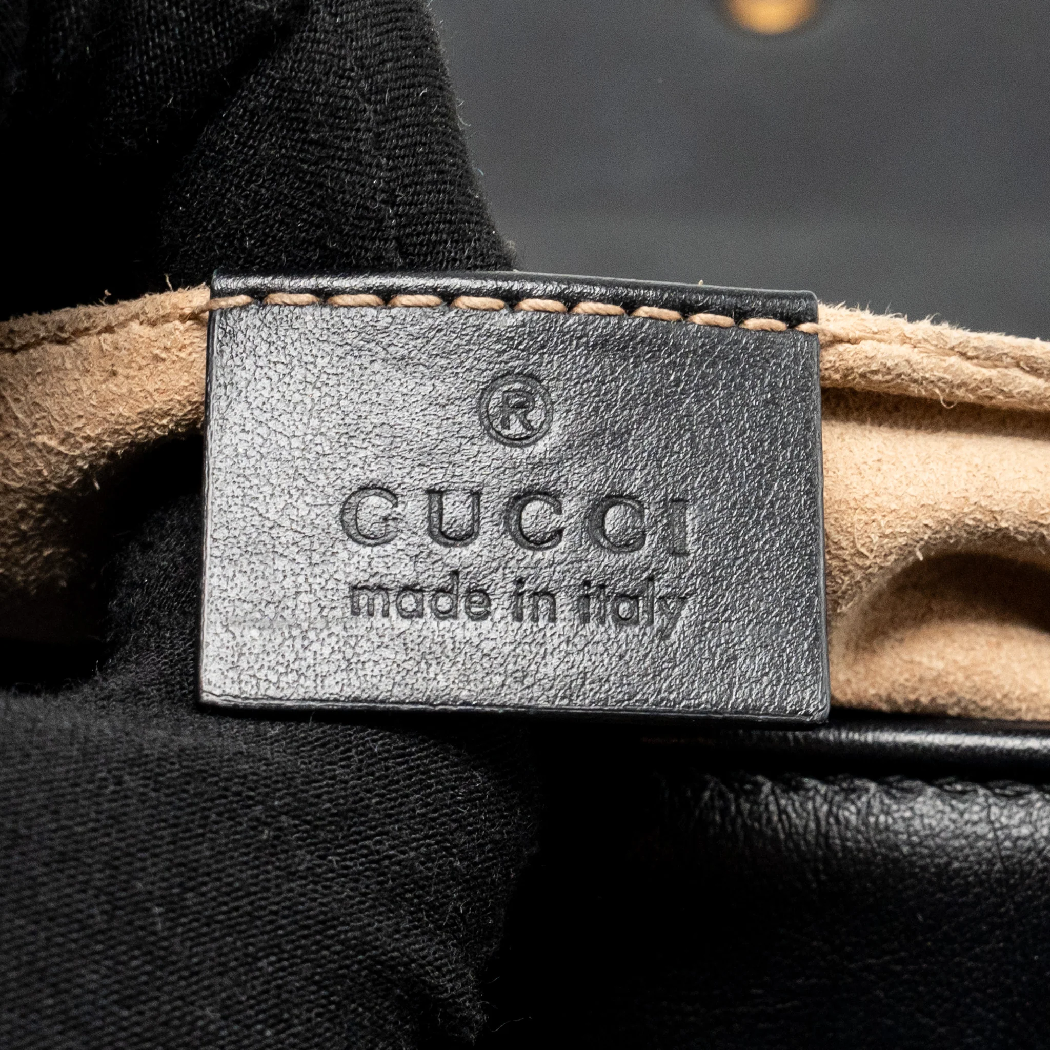 Gucci Small GG Marmont Shoulder Bag Calfskin Black GHW - Image 16