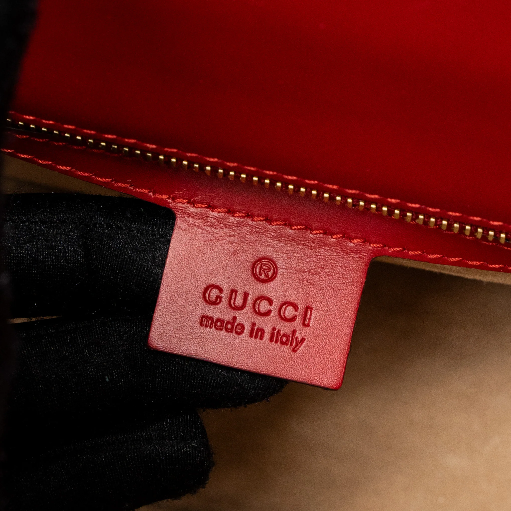 Gucci Small Sylvie Bag Calfskin Red GHW - Image 14