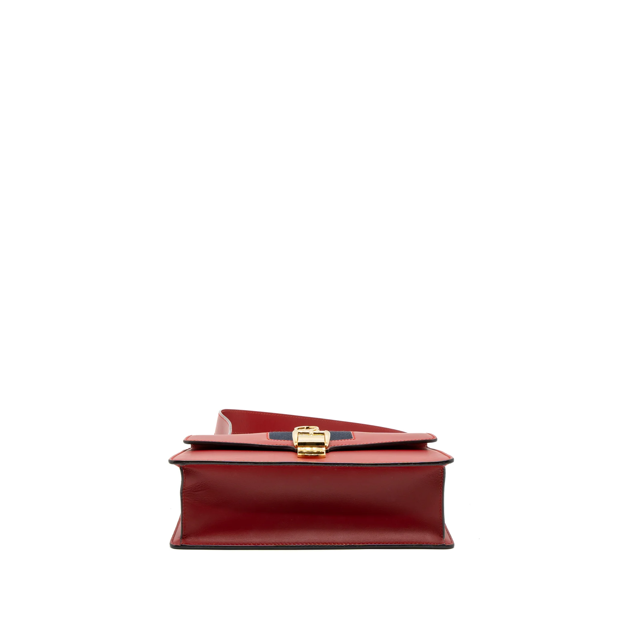 Gucci Small Sylvie Bag Calfskin Red GHW - Image 5