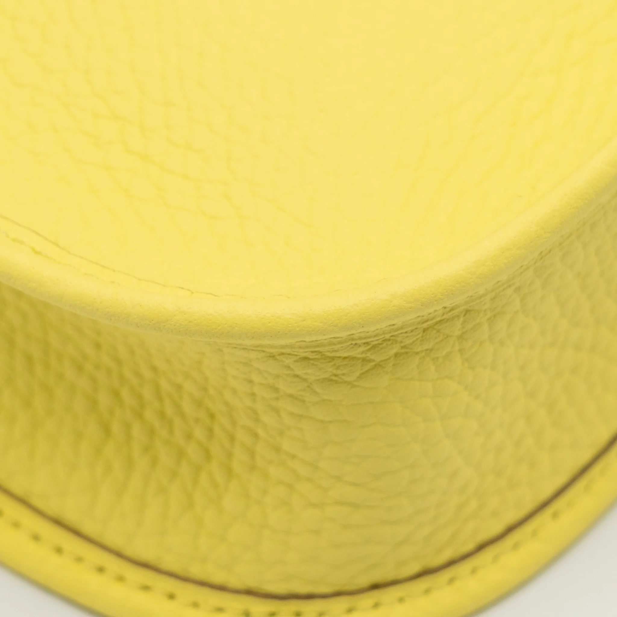 Hermes Mini Evelyne Clemence Limoncello SHW Stamp W - Image 8