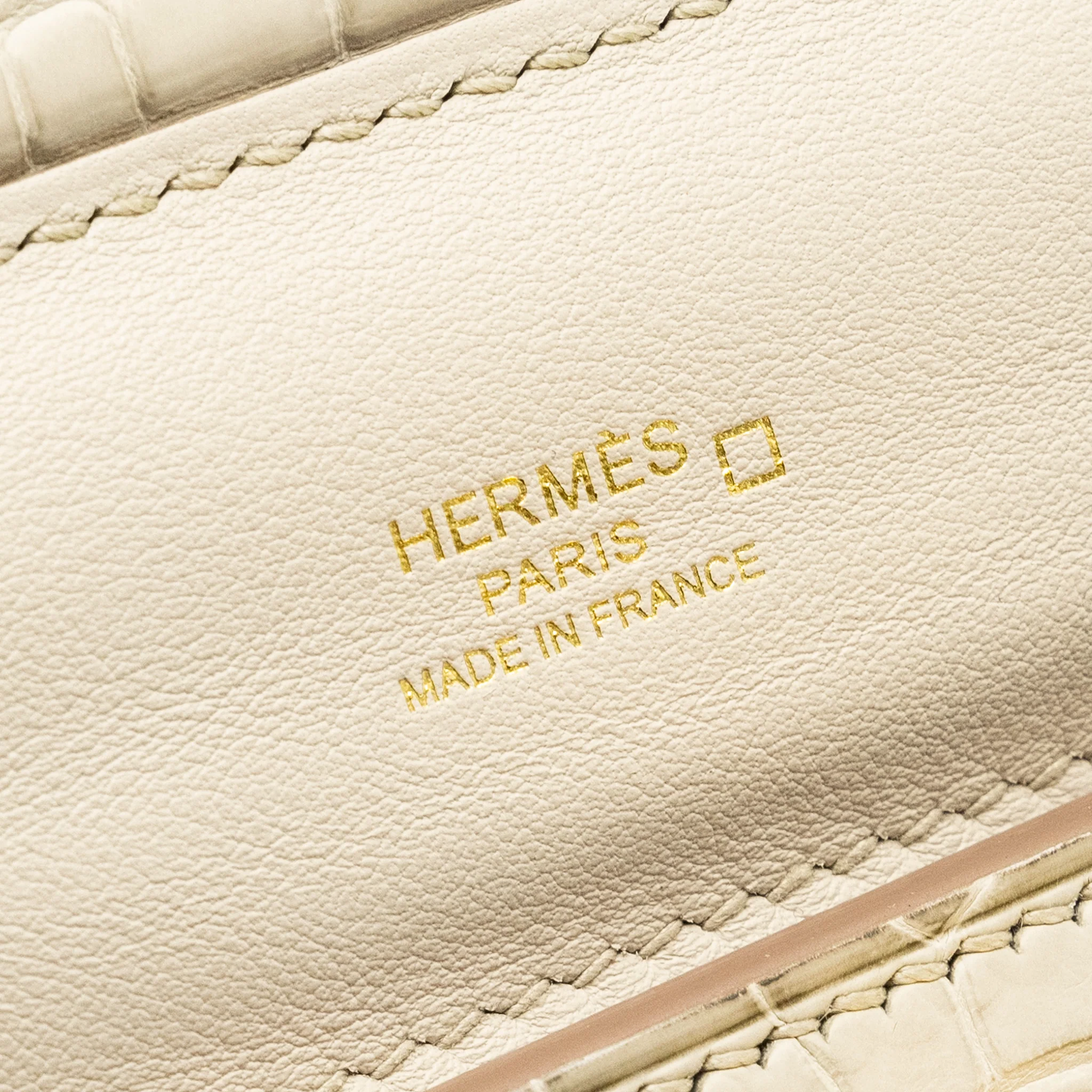 HERMES 24/24 2424-21 Touch Evercolor /Alligator /Swift Beton GHW Stamp B - Image 14