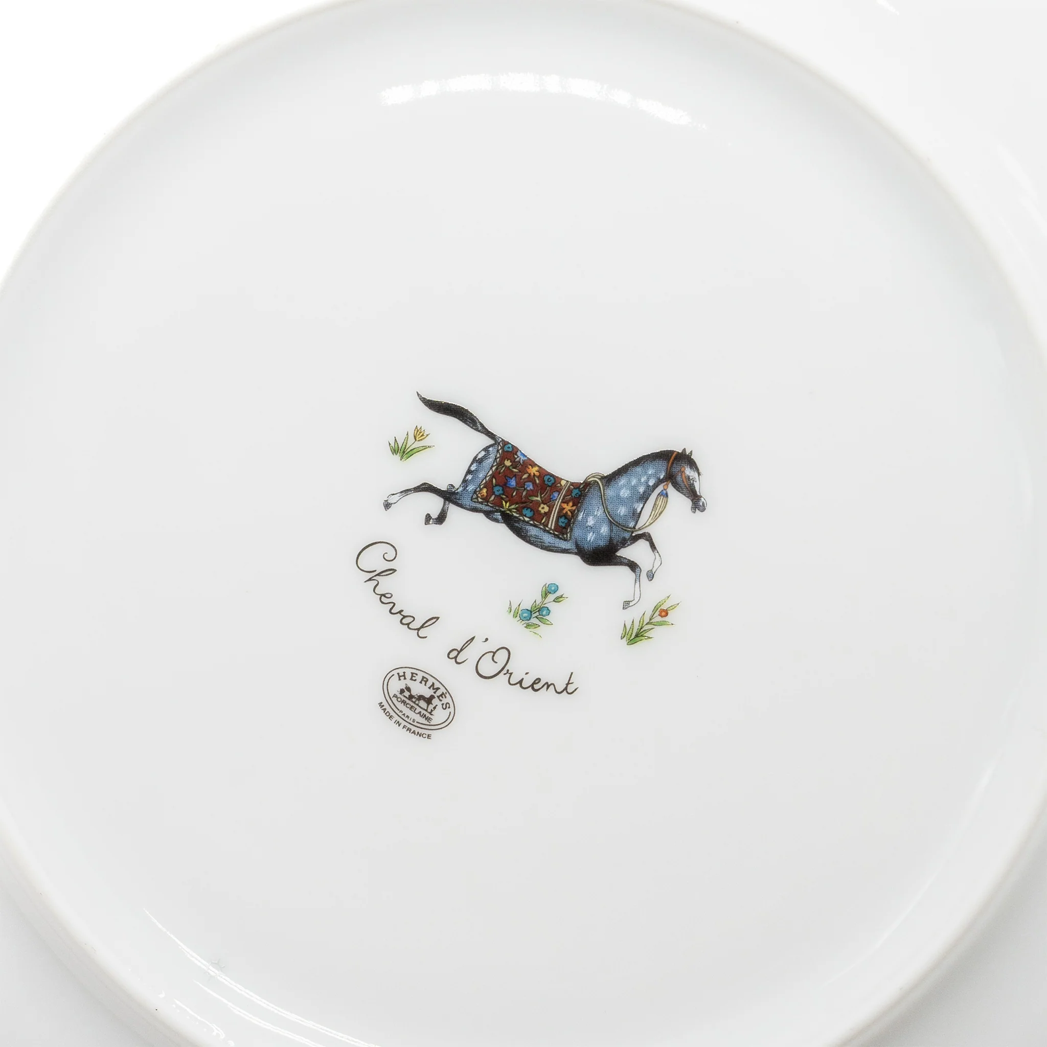 Hermes Assiette Dessert Cheval Plate (Sell In A Set) - Image 3