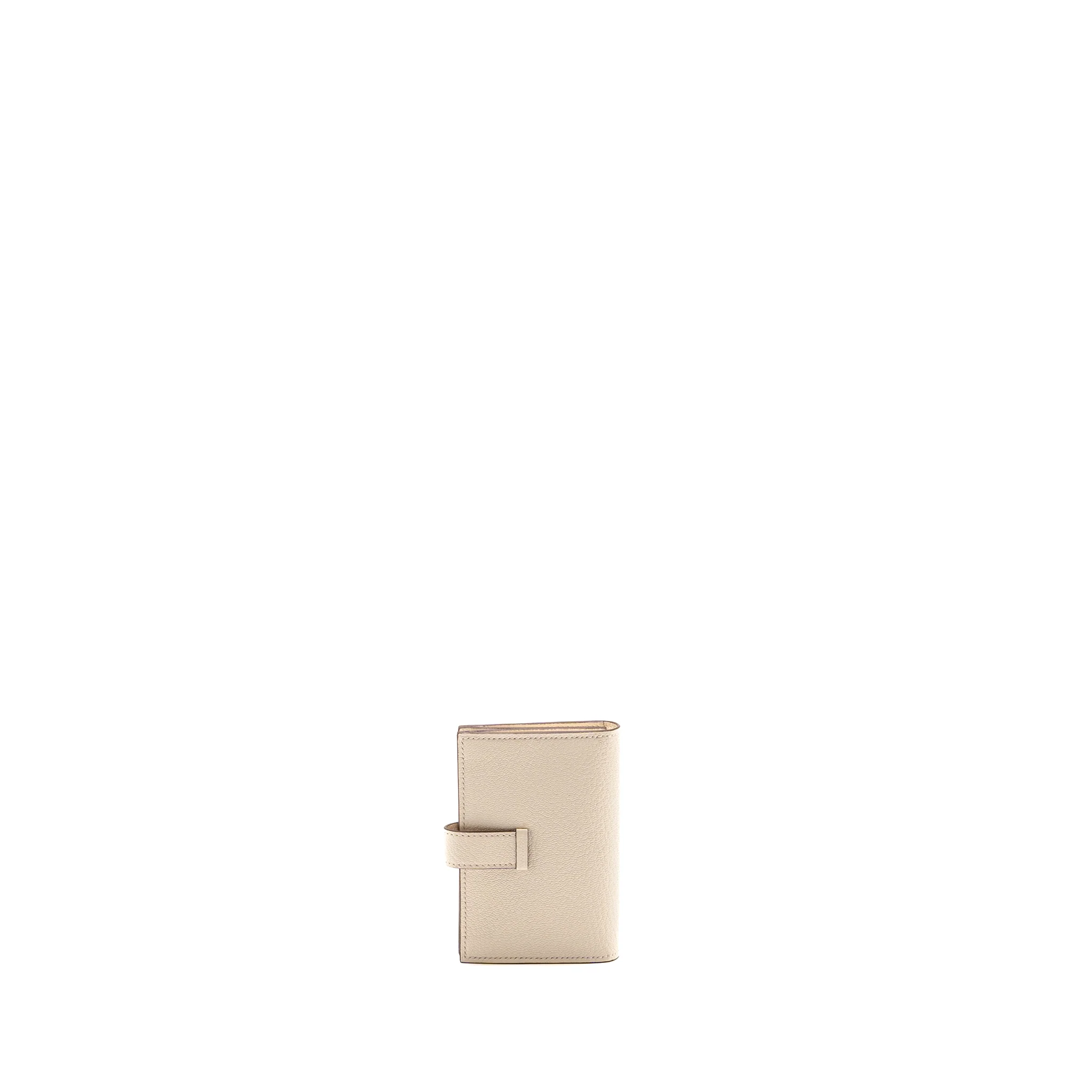 Hermes Bearn card holder chèvre mysore goatskin Nata GHW stamp U - Image 2