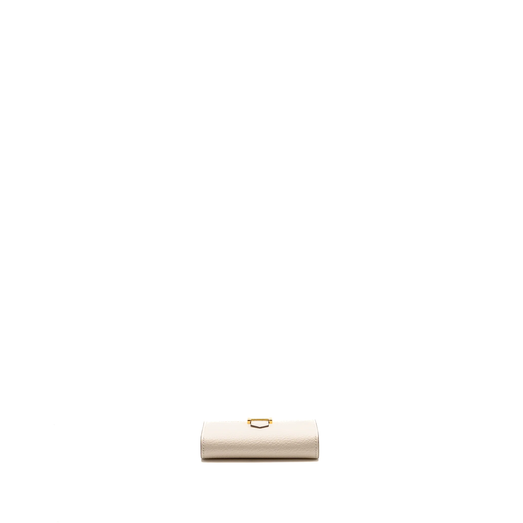 Hermes Bearn card holder chèvre mysore goatskin Nata GHW stamp U - Image 6