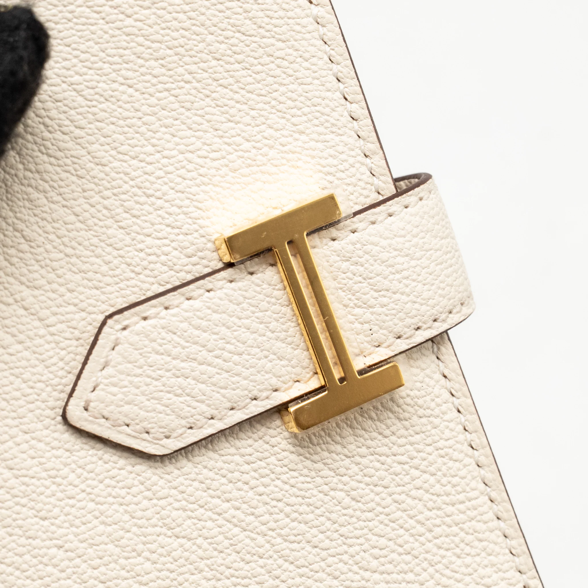 Hermes Bearn card holder chèvre mysore goatskin Nata GHW stamp U - Image 7