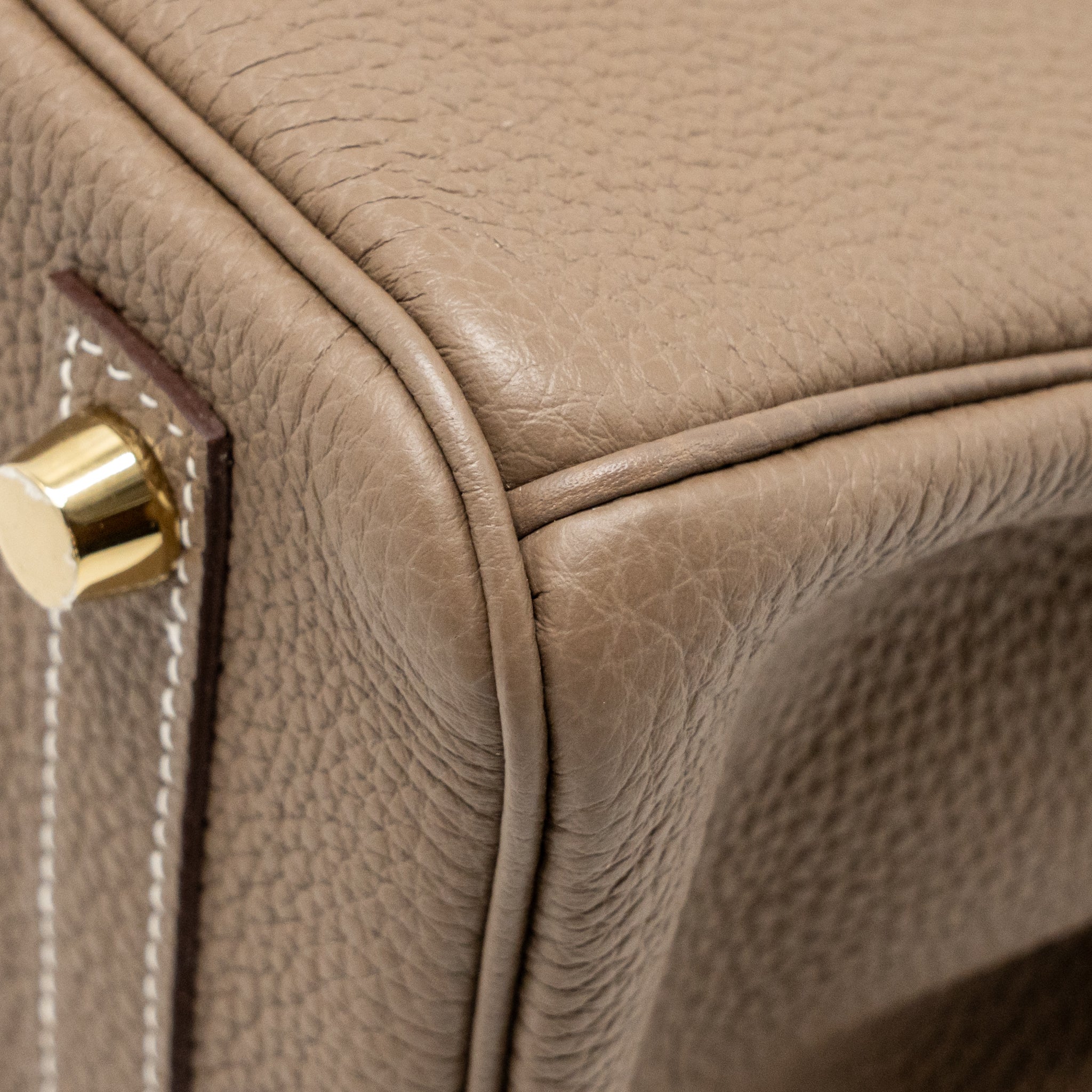 Hermes Birkin 25 Togo Etoupe GHW Stamp Z - Image 12
