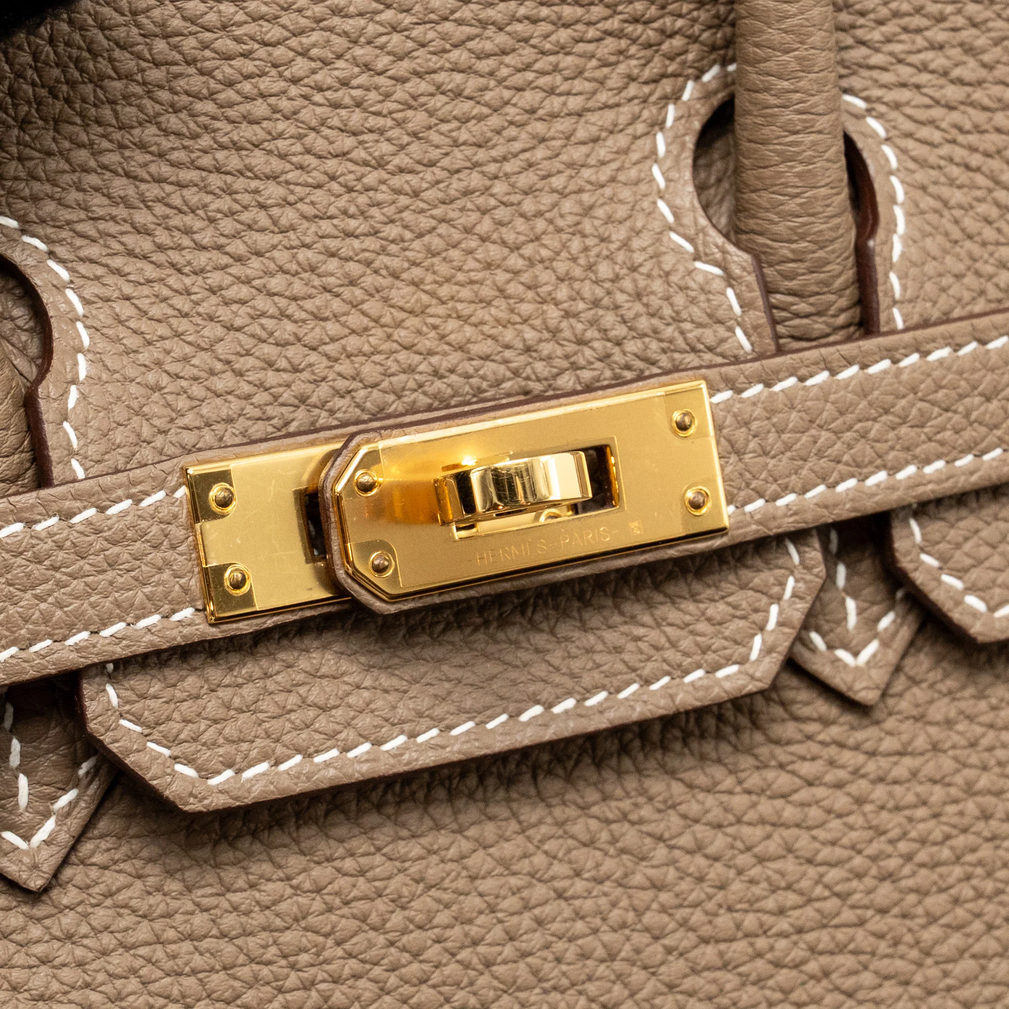 Hermes Birkin 25 Togo Etoupe GHW Stamp Z - Image 14