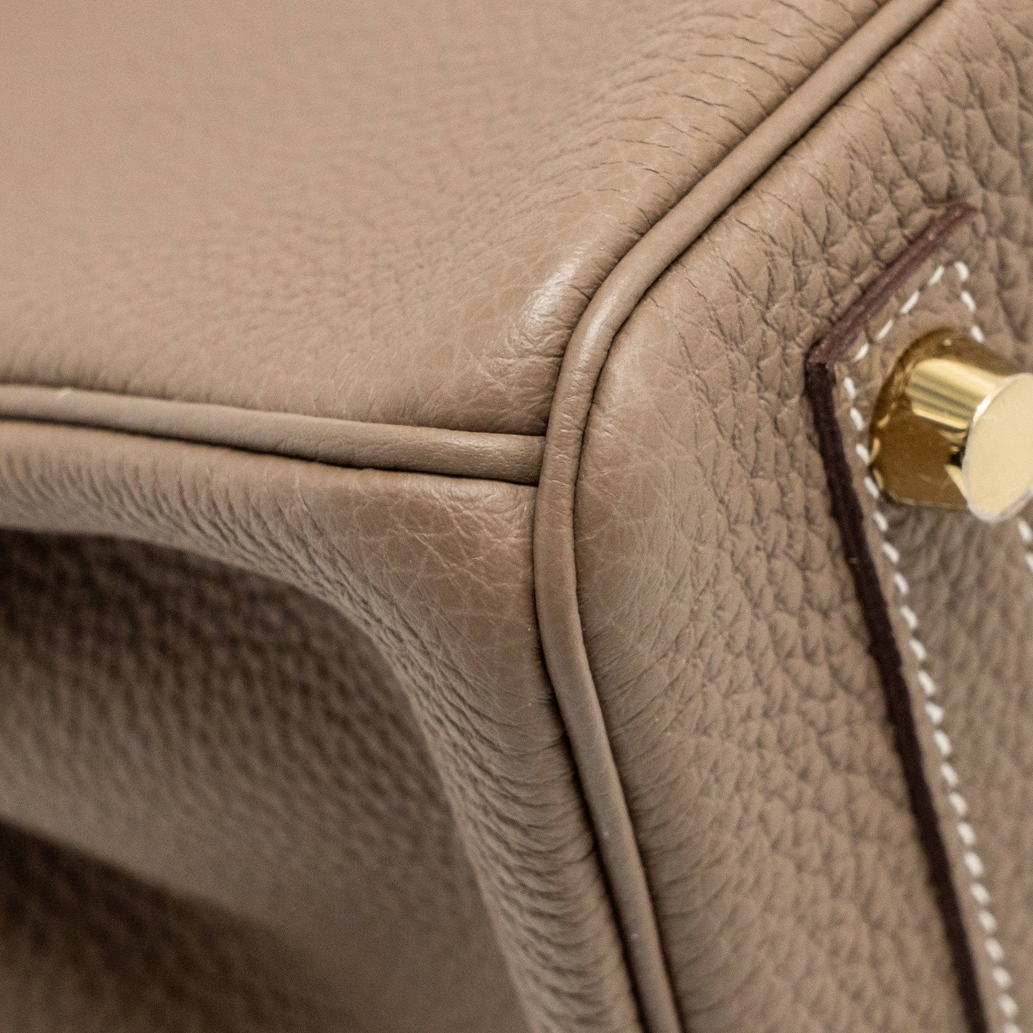 Hermes Birkin 25 Togo Etoupe GHW Stamp Z - Image 9