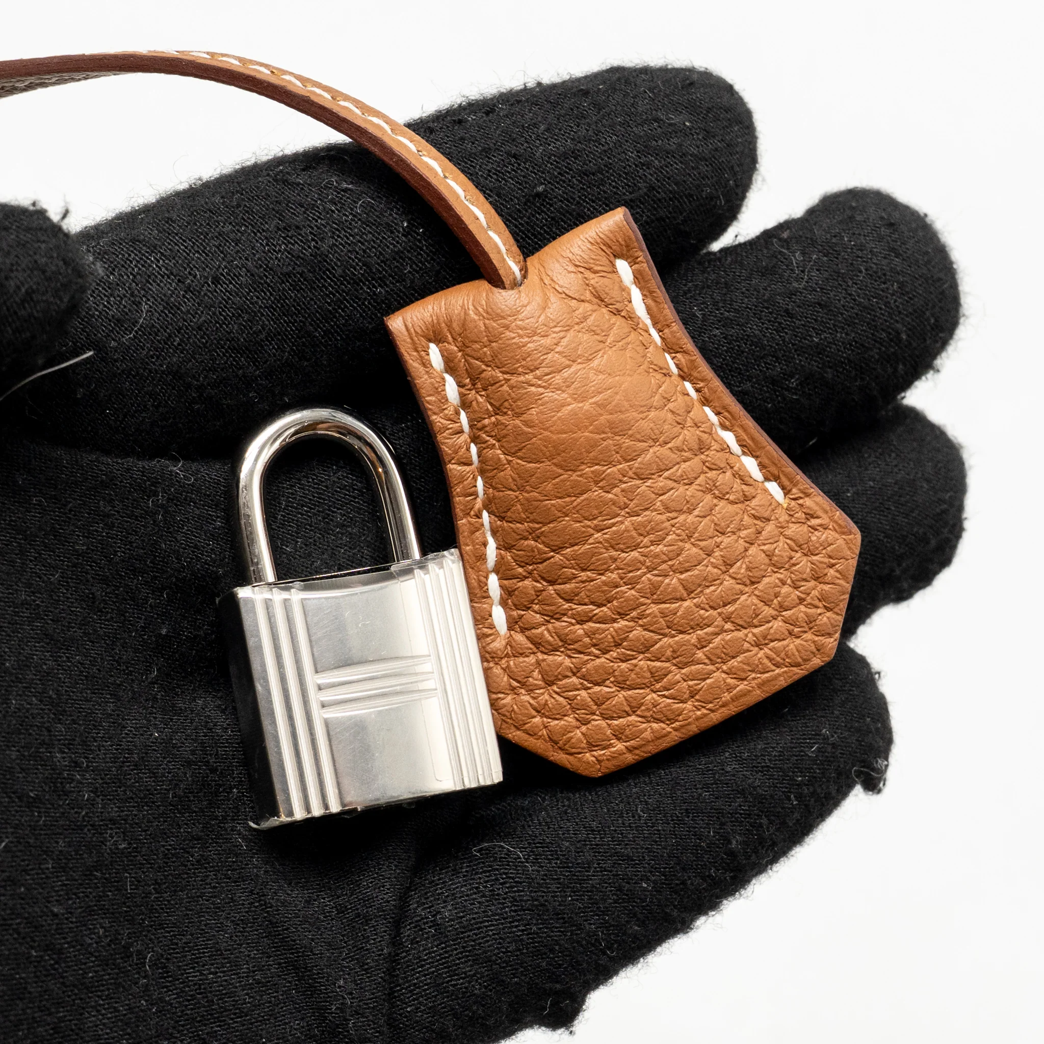 Hermes birkin 25 togo gold SHW stamp K - Image 18